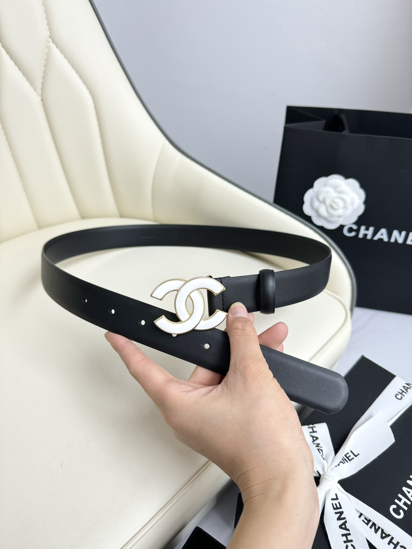 Chanel Female Basic Belt M