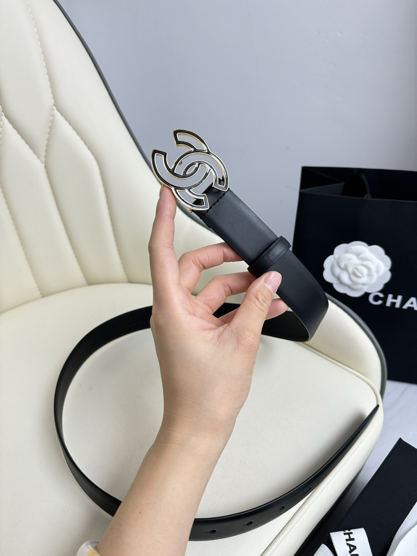 Chanel Female Basic Belt M