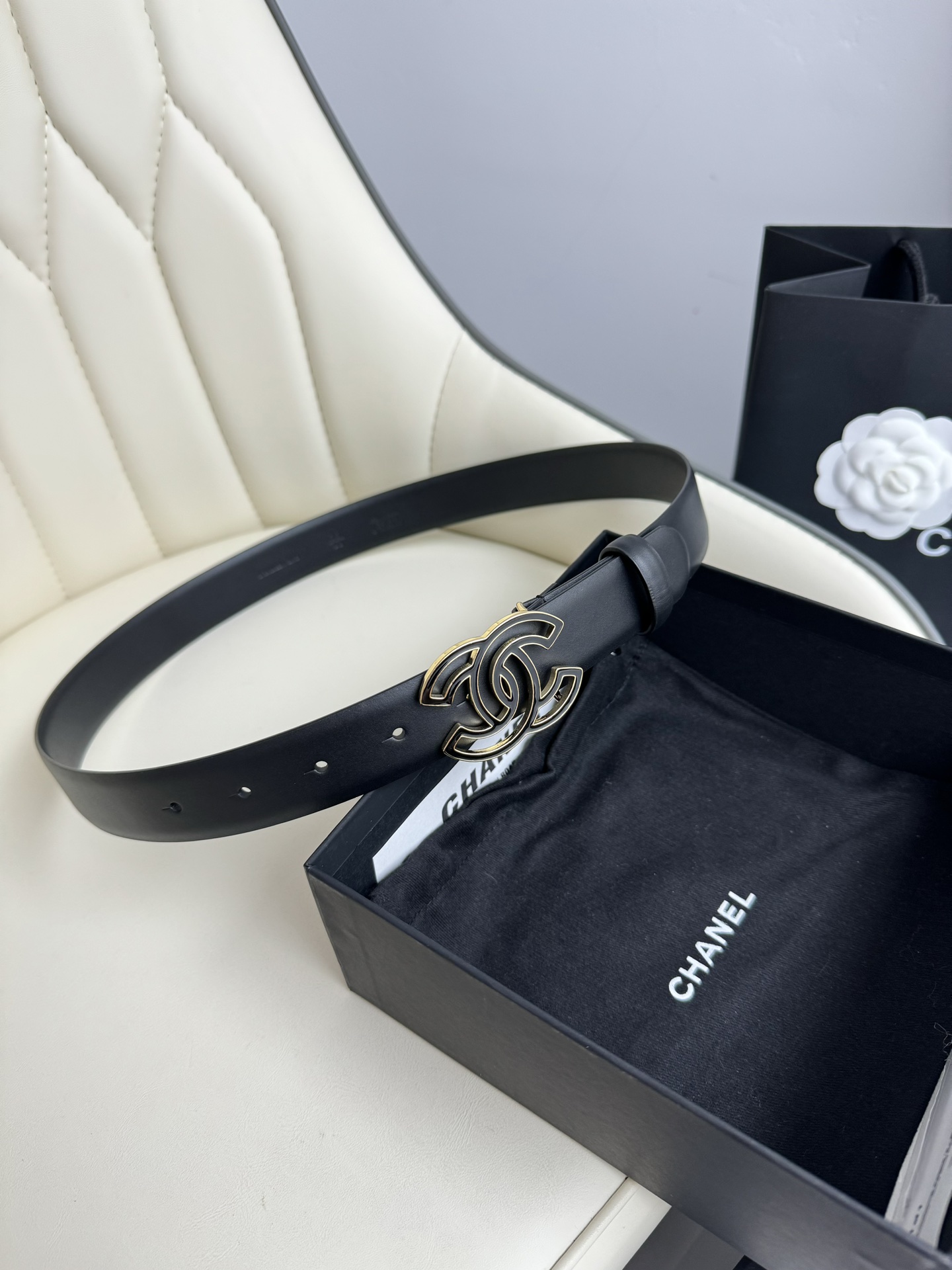 Chanel Female Basic Belt M
