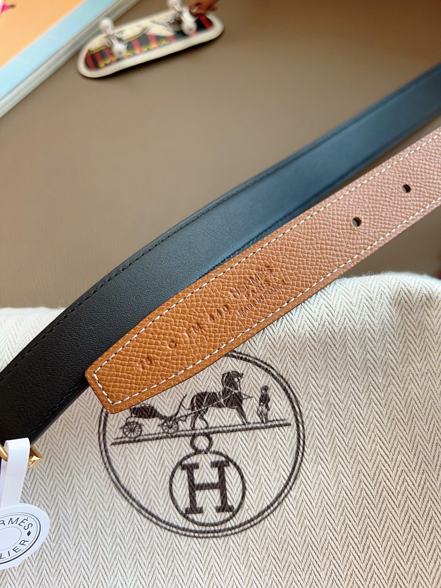 Hermès Female Basic Belt Black S-m