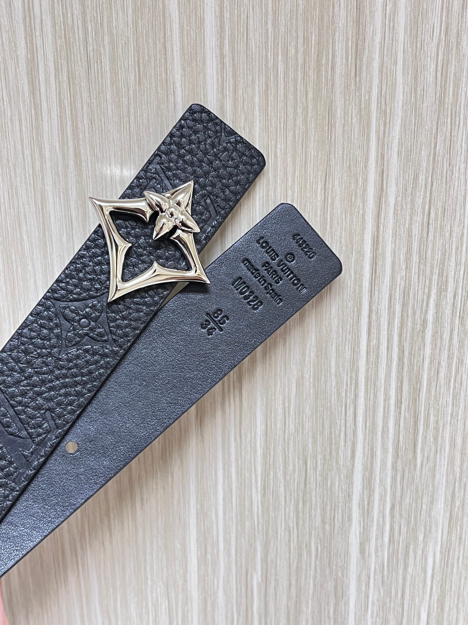 Female Basic Belt Cow Leather Black