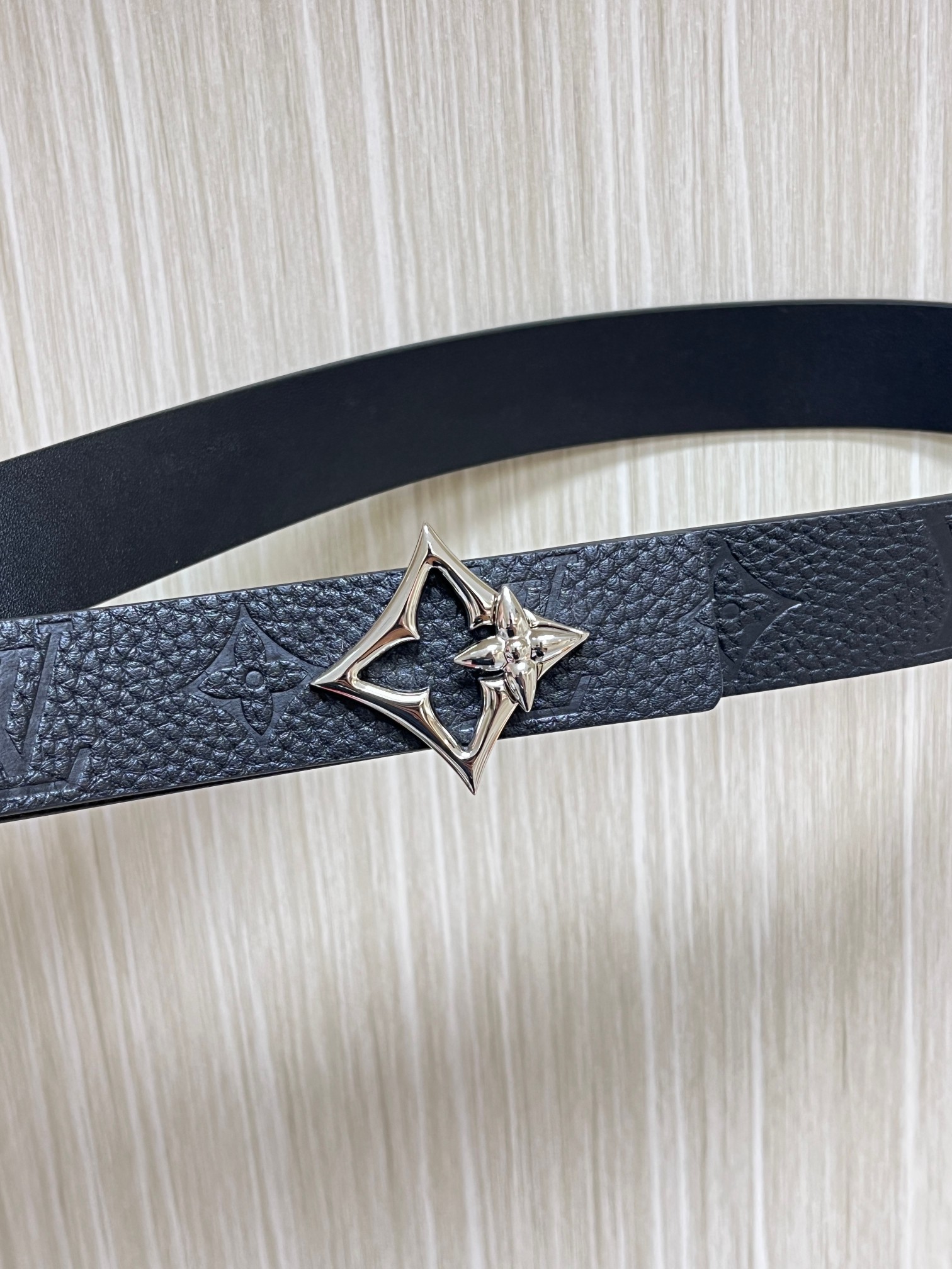 Female Basic Belt Cow Leather Black