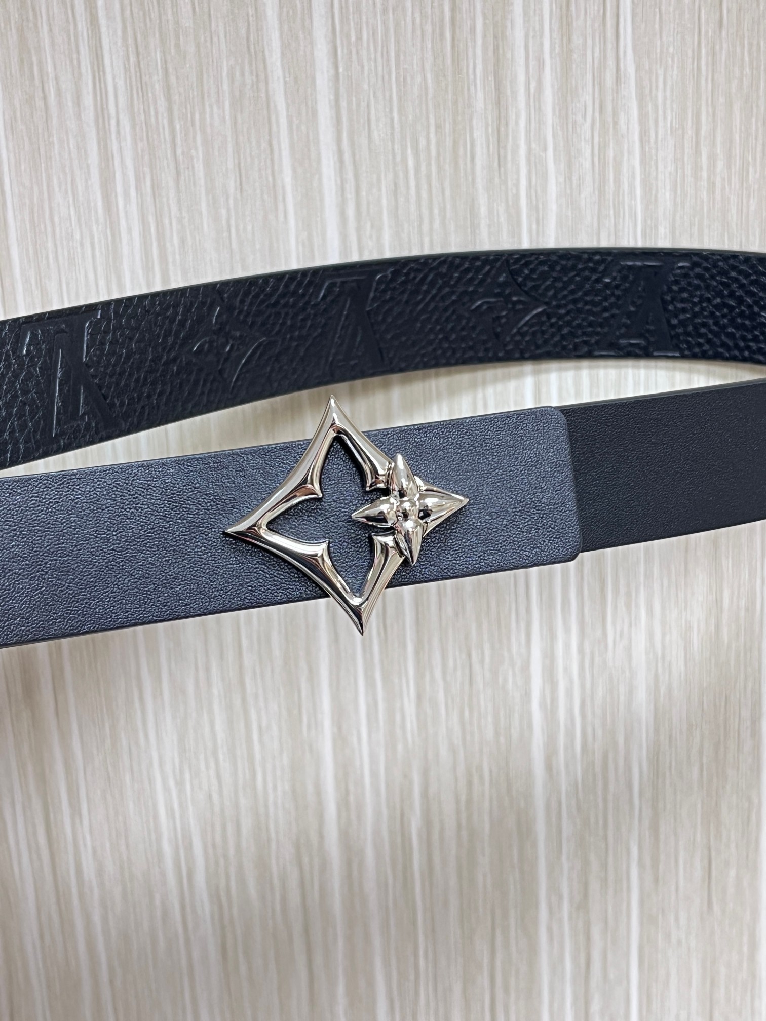 Female Basic Belt Cow Leather Black