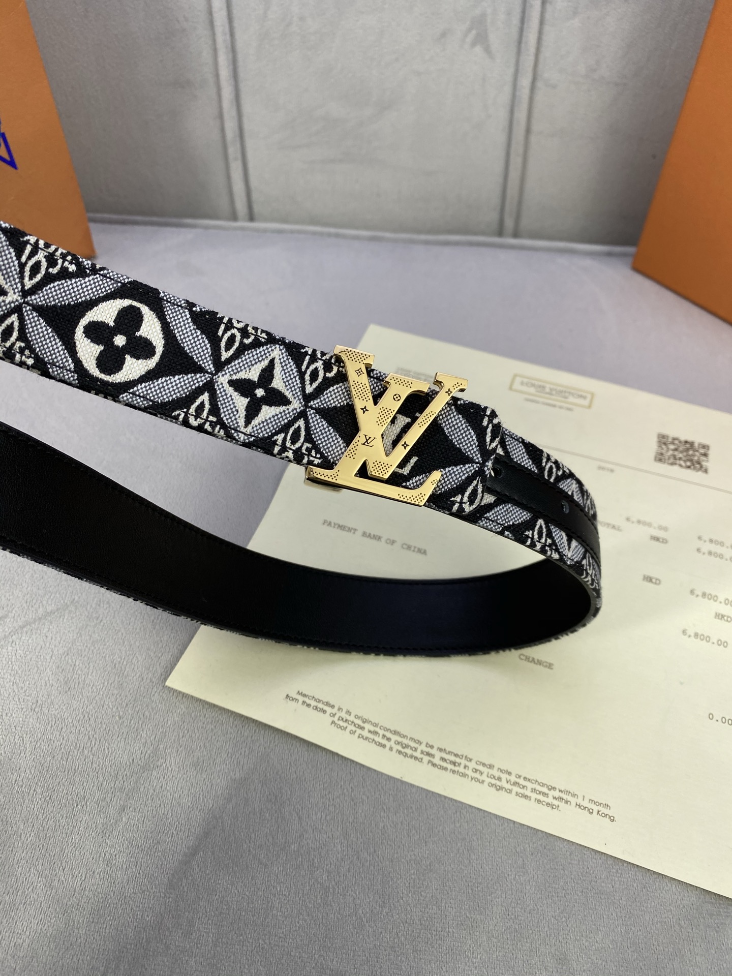 Louis Vuitton Female Basic Belt Cow Leather 13514-m-l
