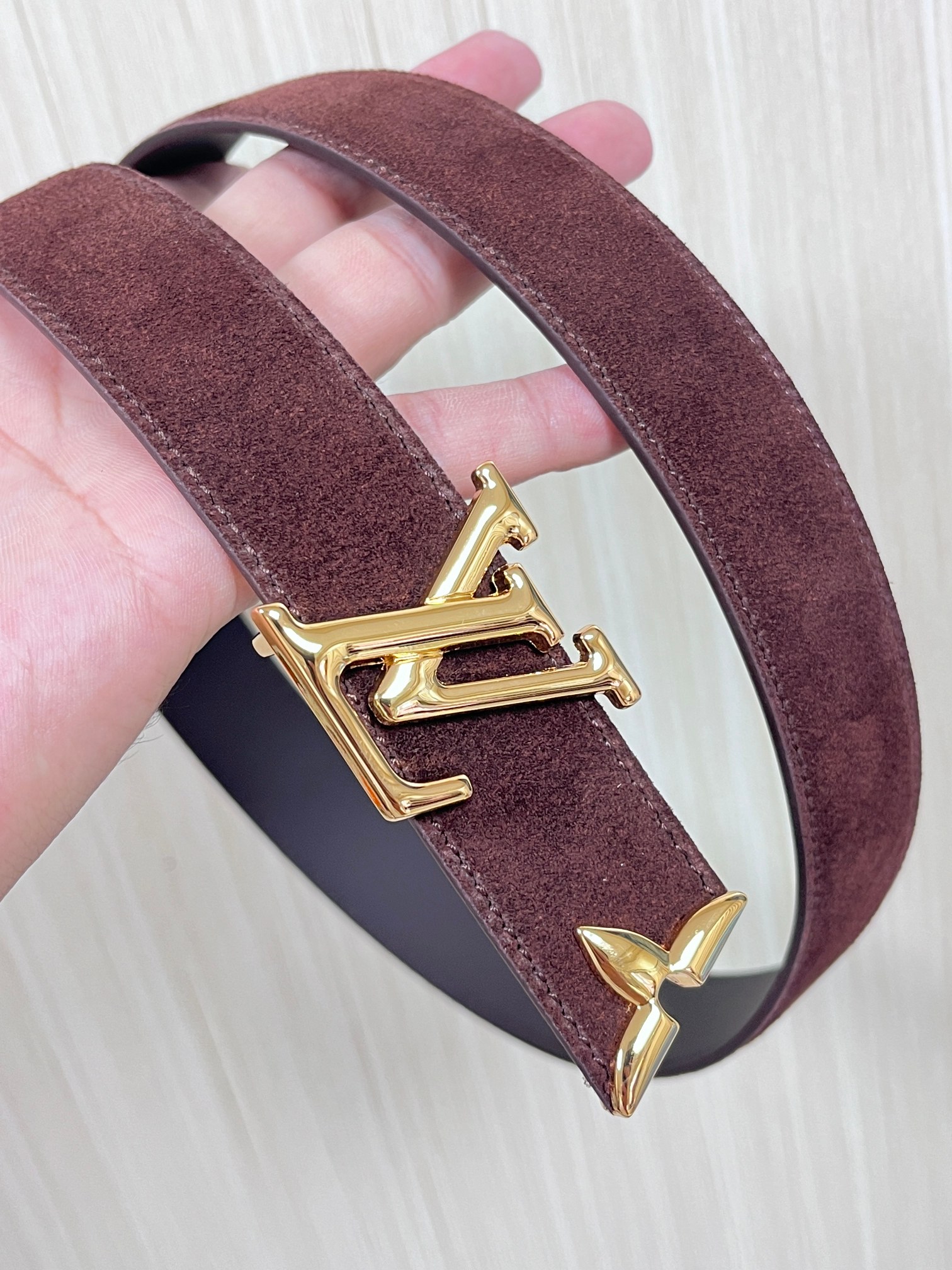 Female Basic Belt Coffee
