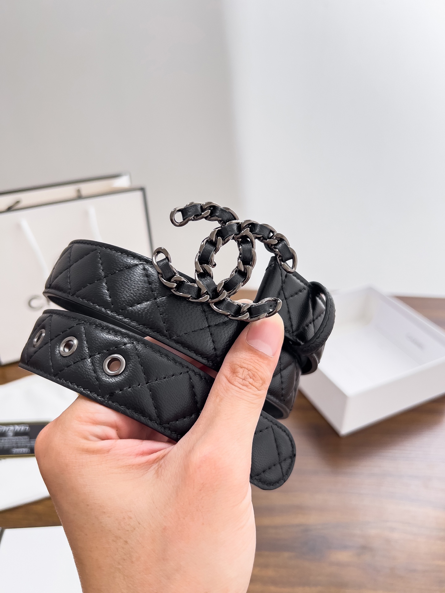 Chanel Female Basic Belt M-l