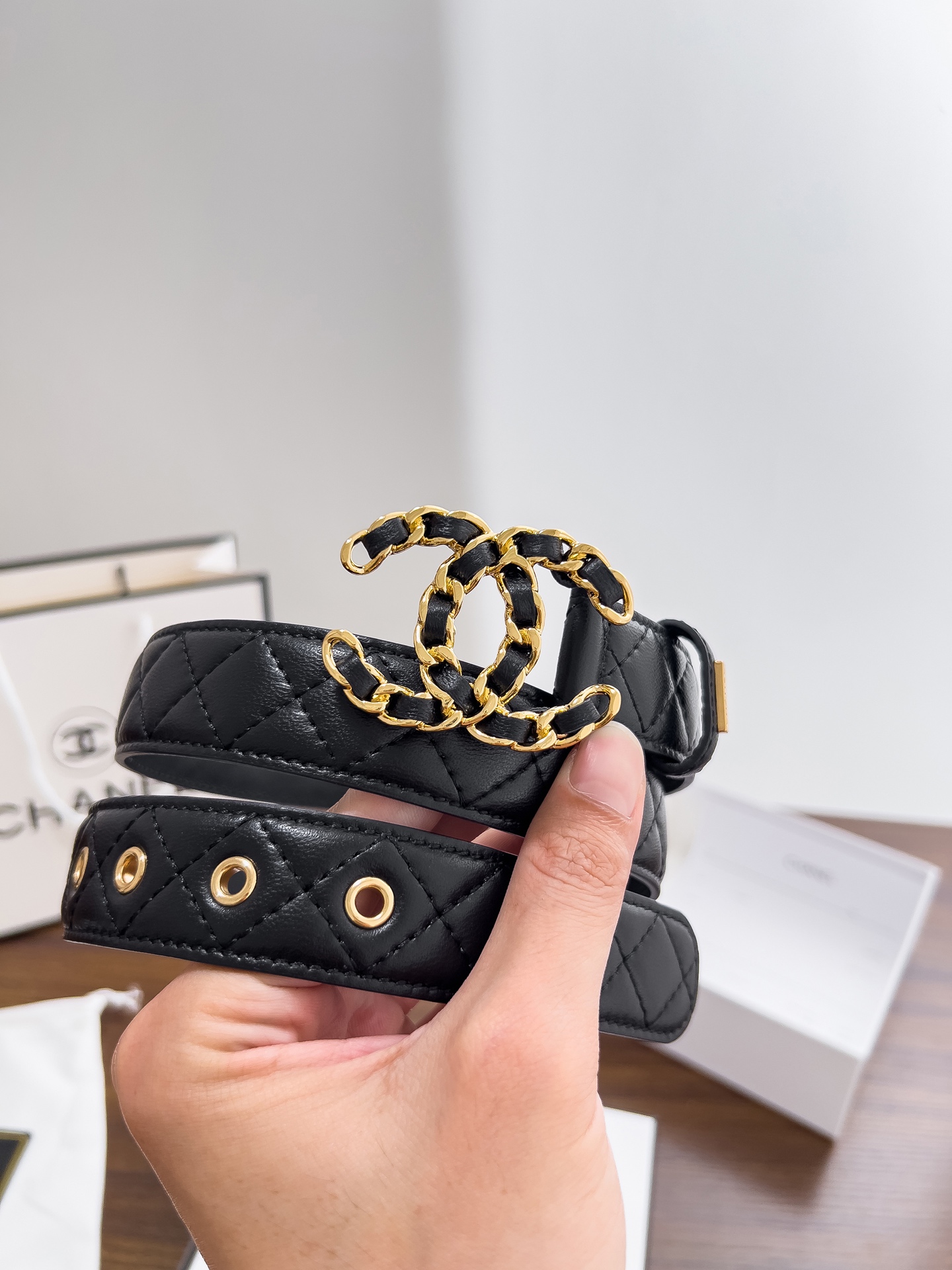 Chanel Female Basic Belt M-l