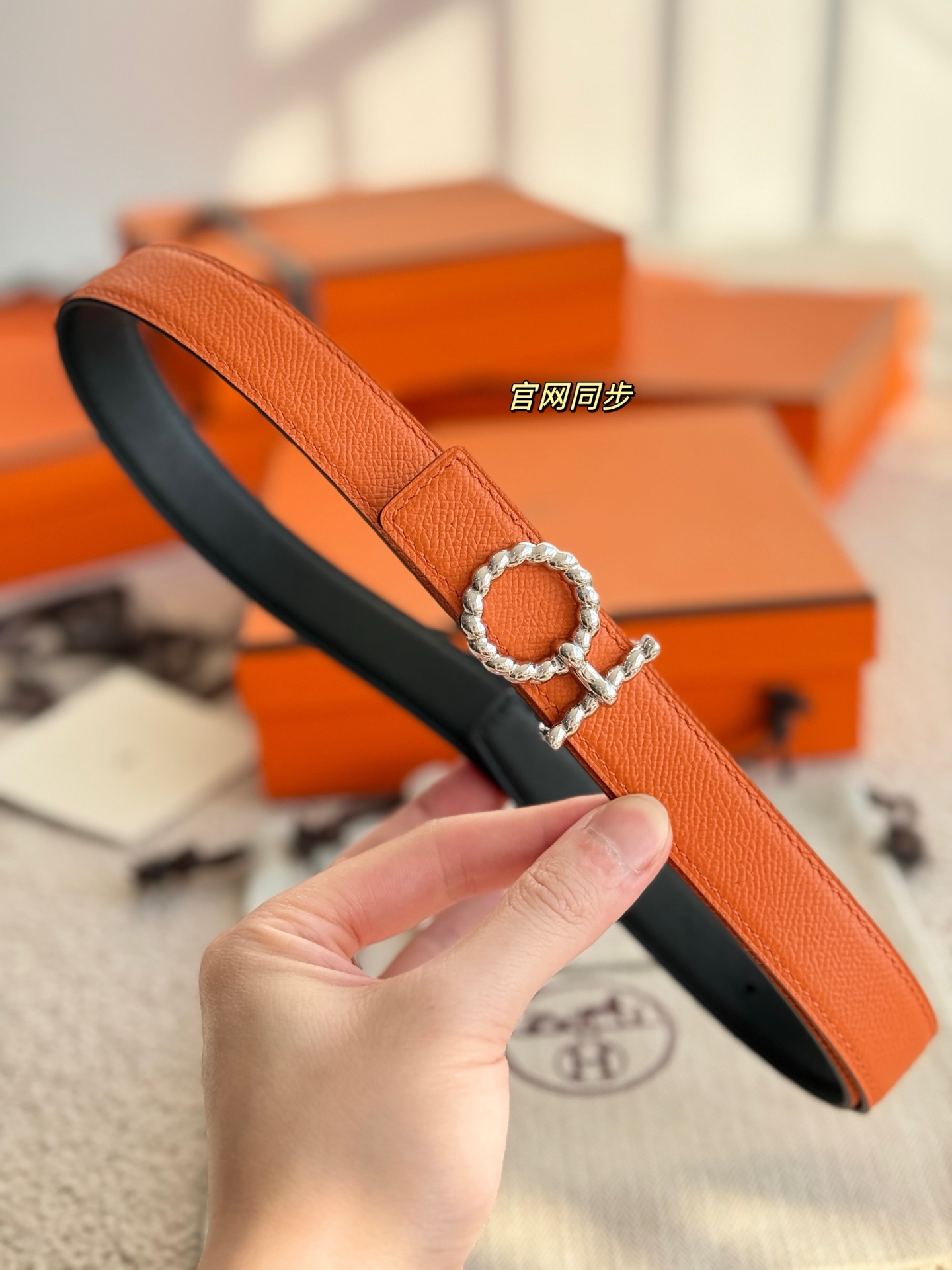 Hermès Female Basic Belt 24mm-s-m-l