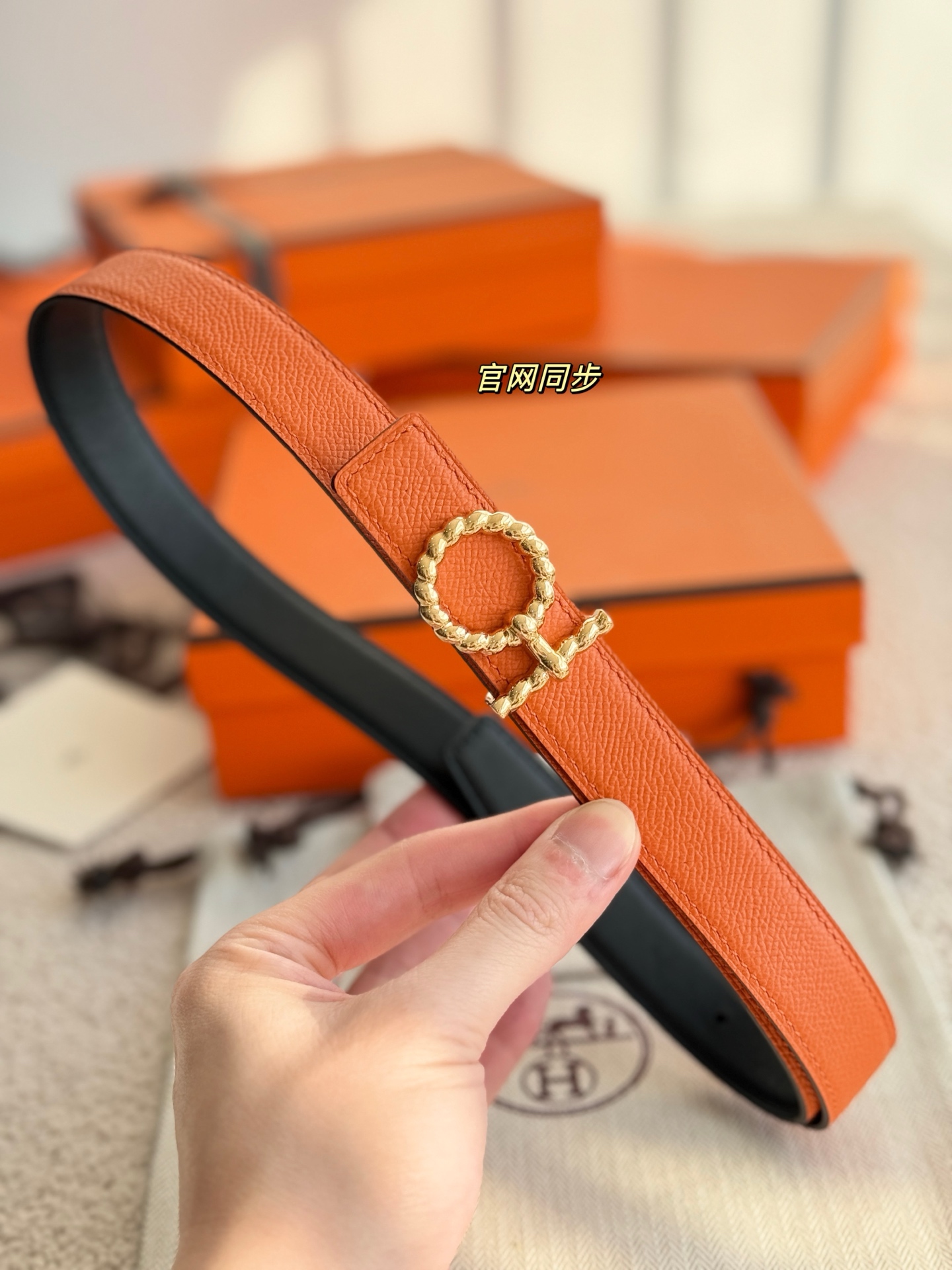 Hermès Female Basic Belt 24mm-s-m-l