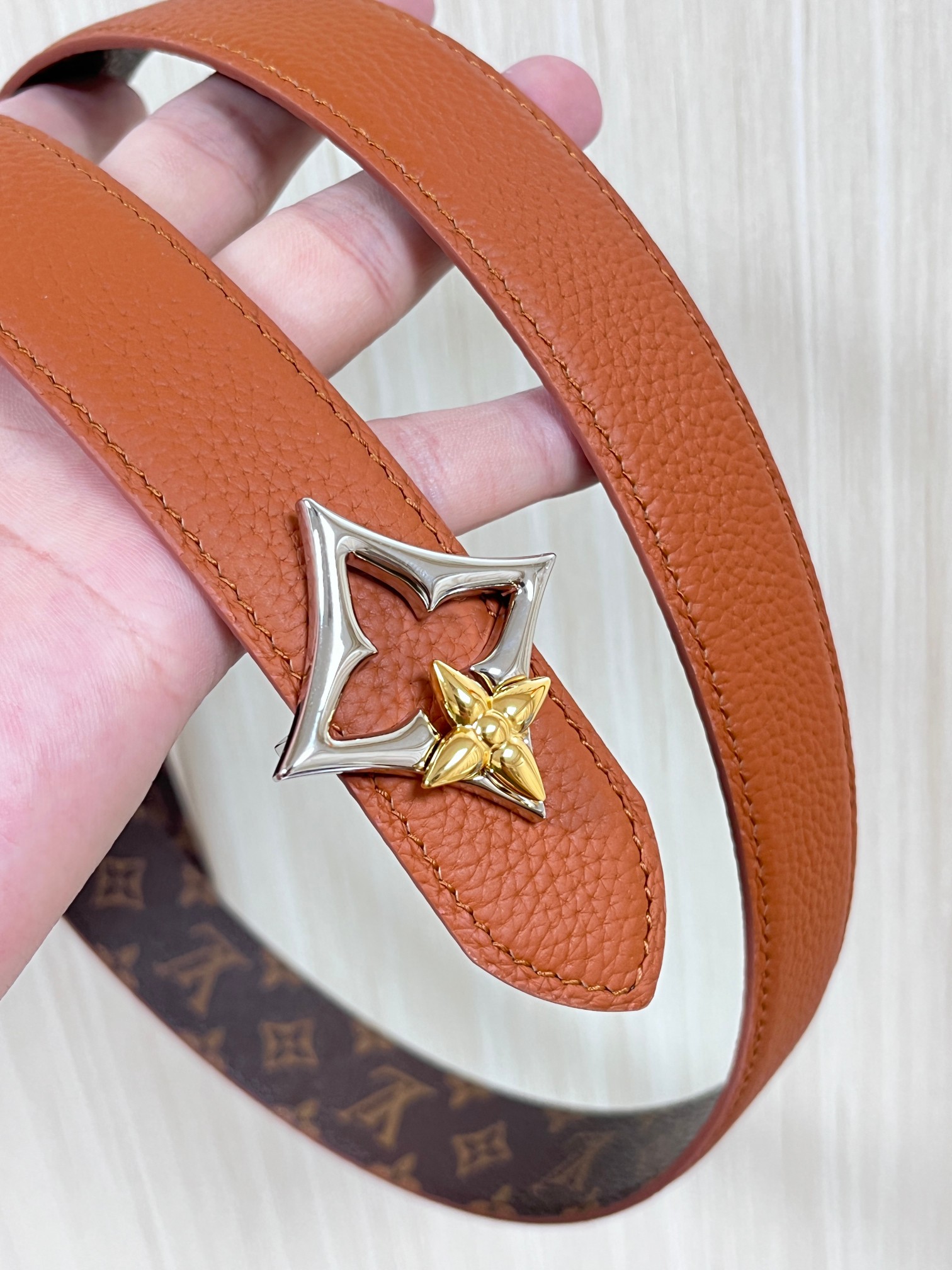 Louis Vuitton Female Basic Belt Canvas M-l