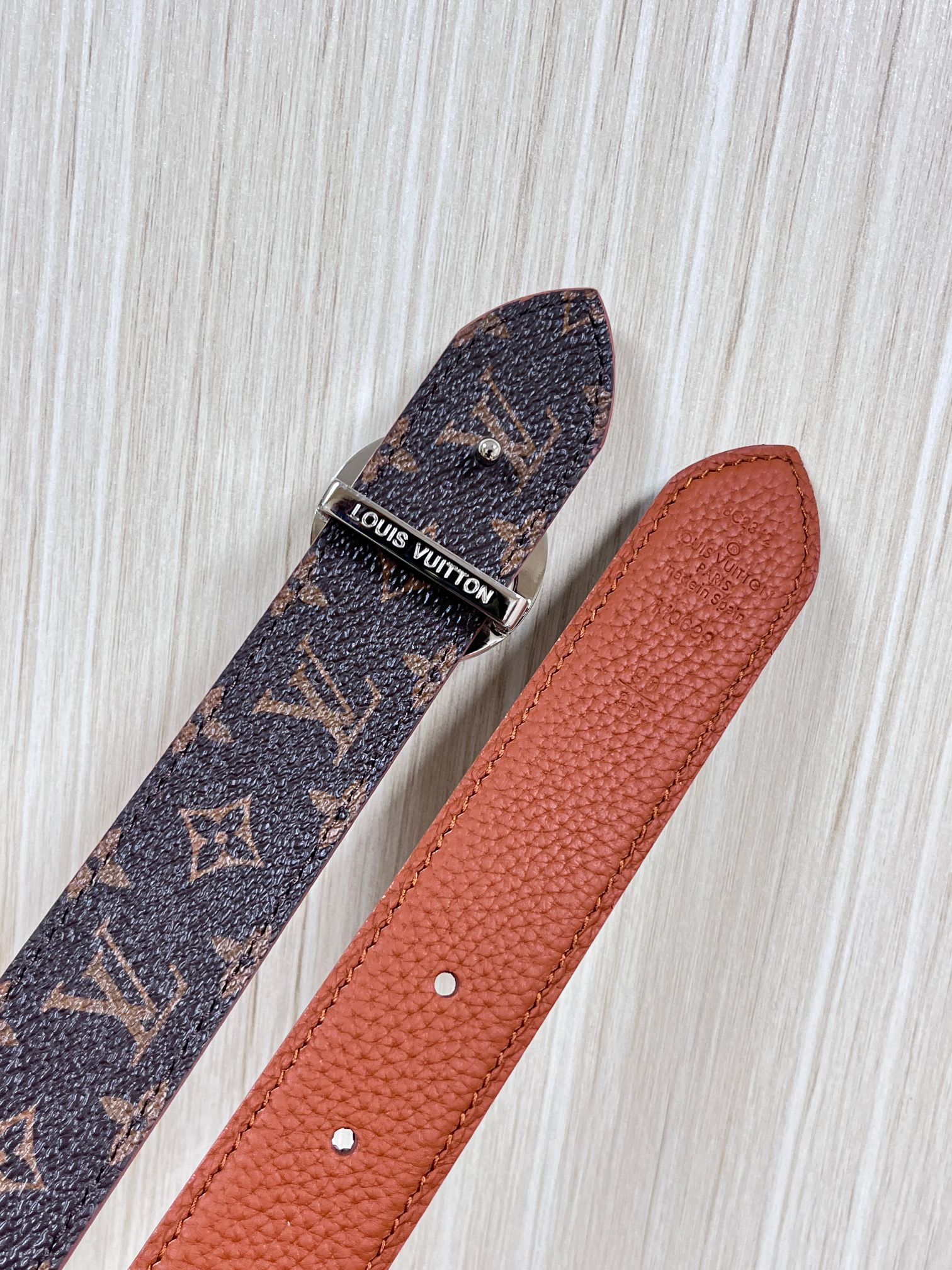 Louis Vuitton Female Basic Belt Canvas M-l