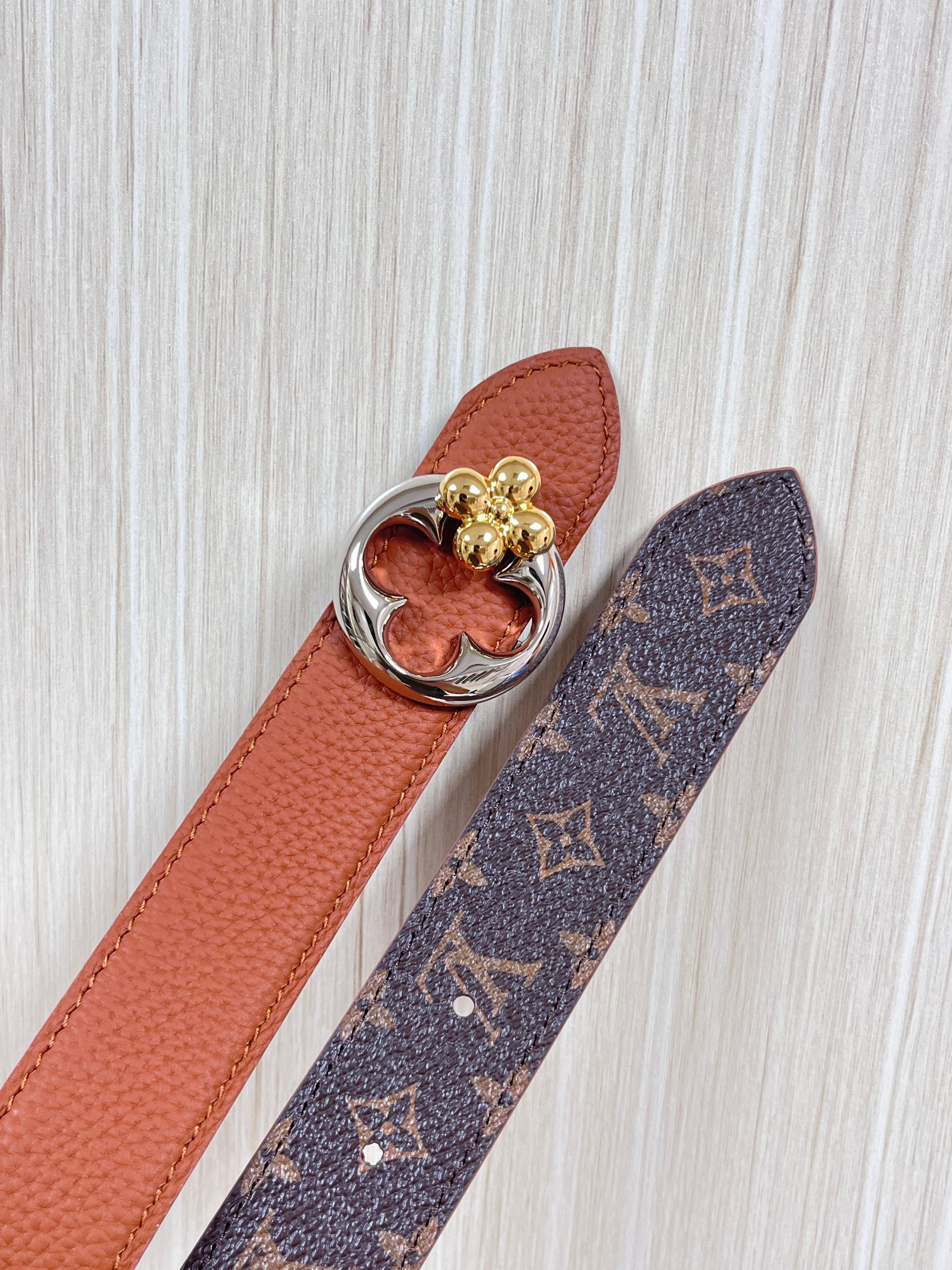 Louis Vuitton Female Basic Belt Canvas M-l