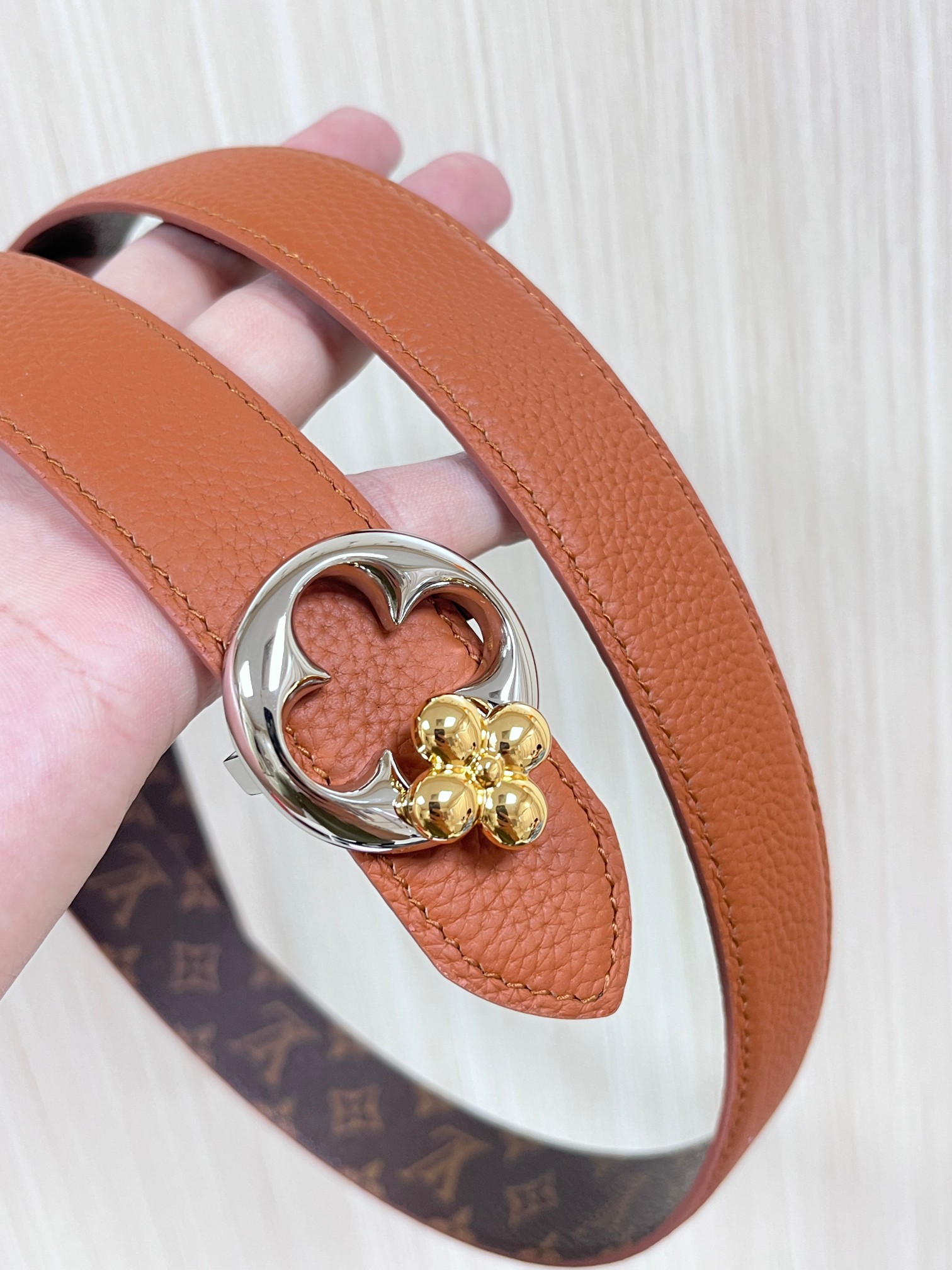 Louis Vuitton Female Basic Belt Canvas M-l