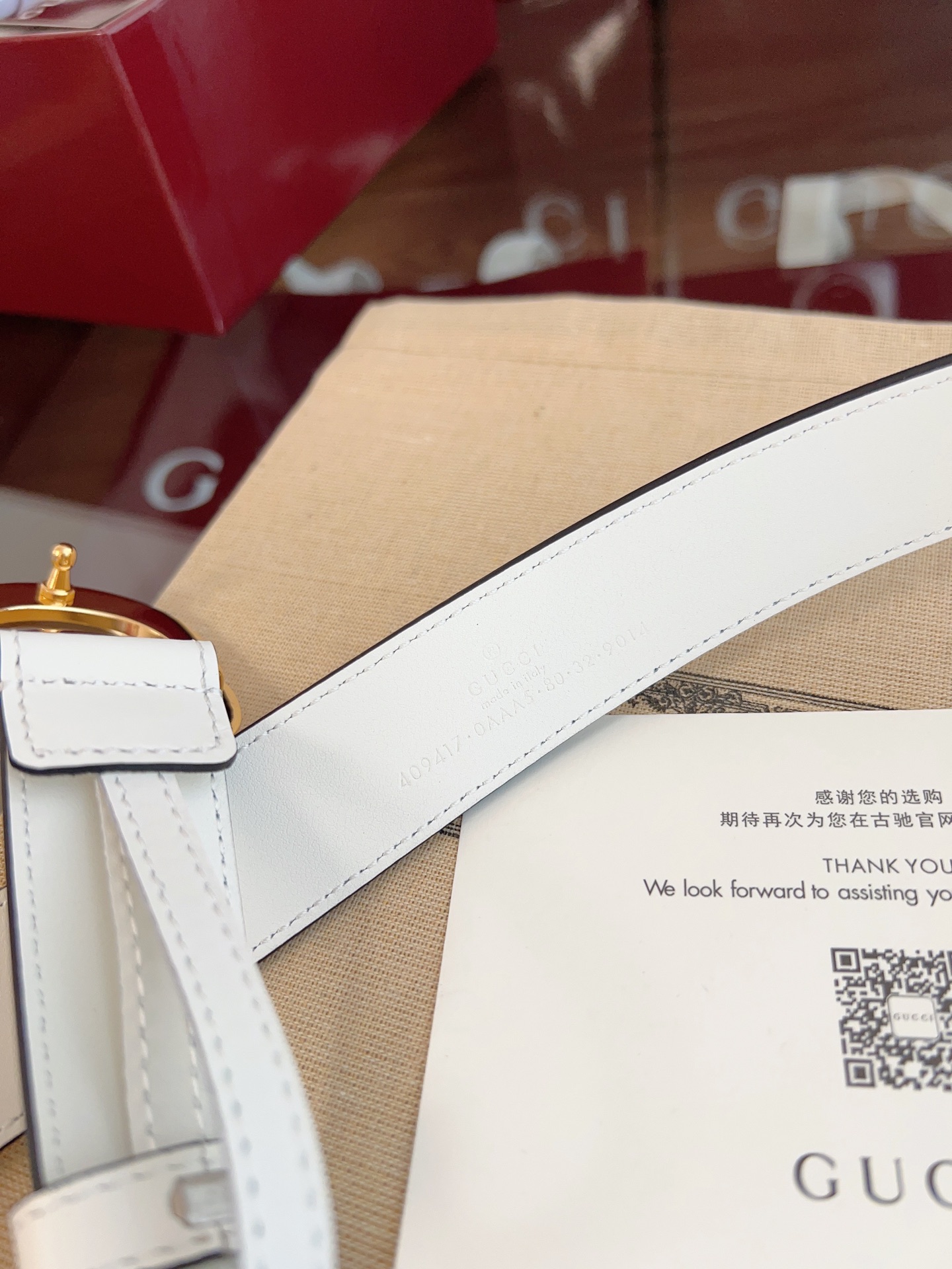 Gucci Female Basic Belt Cow Leather M-l