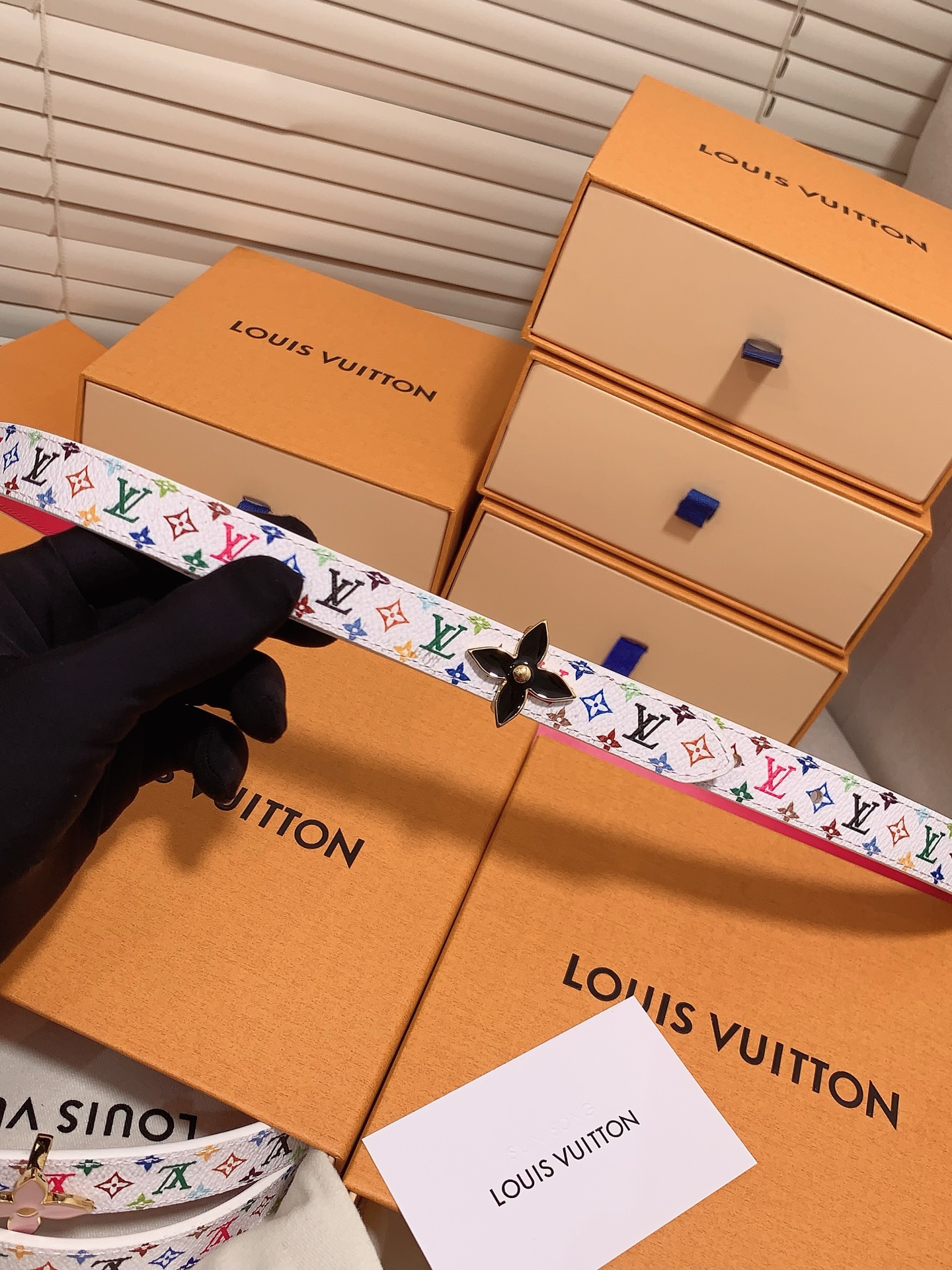 Louis Vuitton Female Leather Belt 5mm-s-m-l