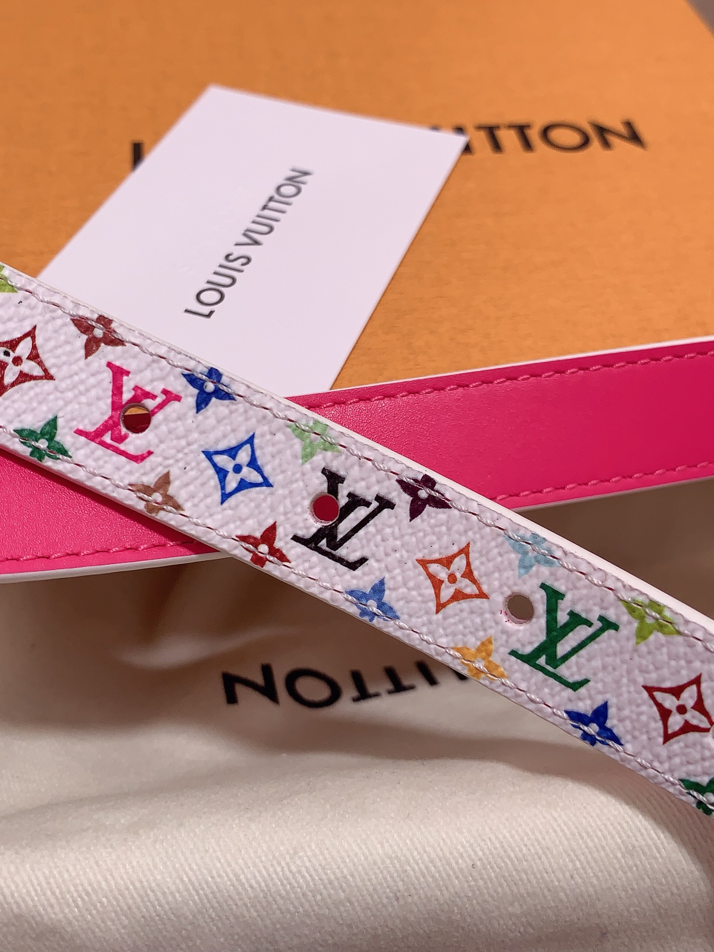 Louis Vuitton Female Leather Belt 5mm-s-m-l