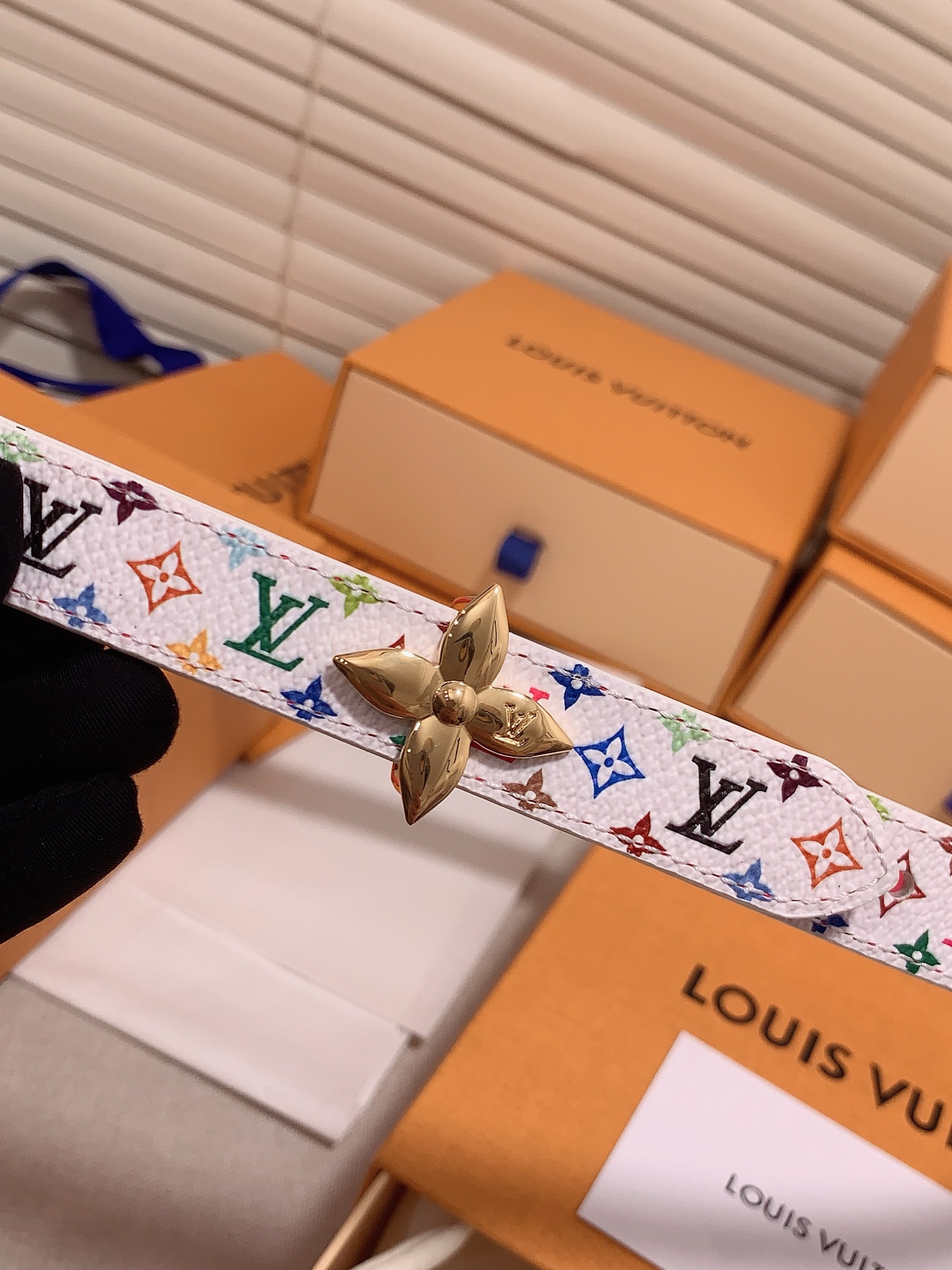 Louis Vuitton Female Leather Belt 5mm-s-m-l