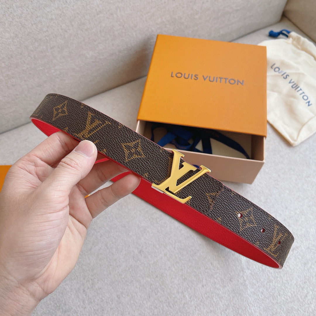 Louis Vuitton Female Basic Belt 30mm-m-l