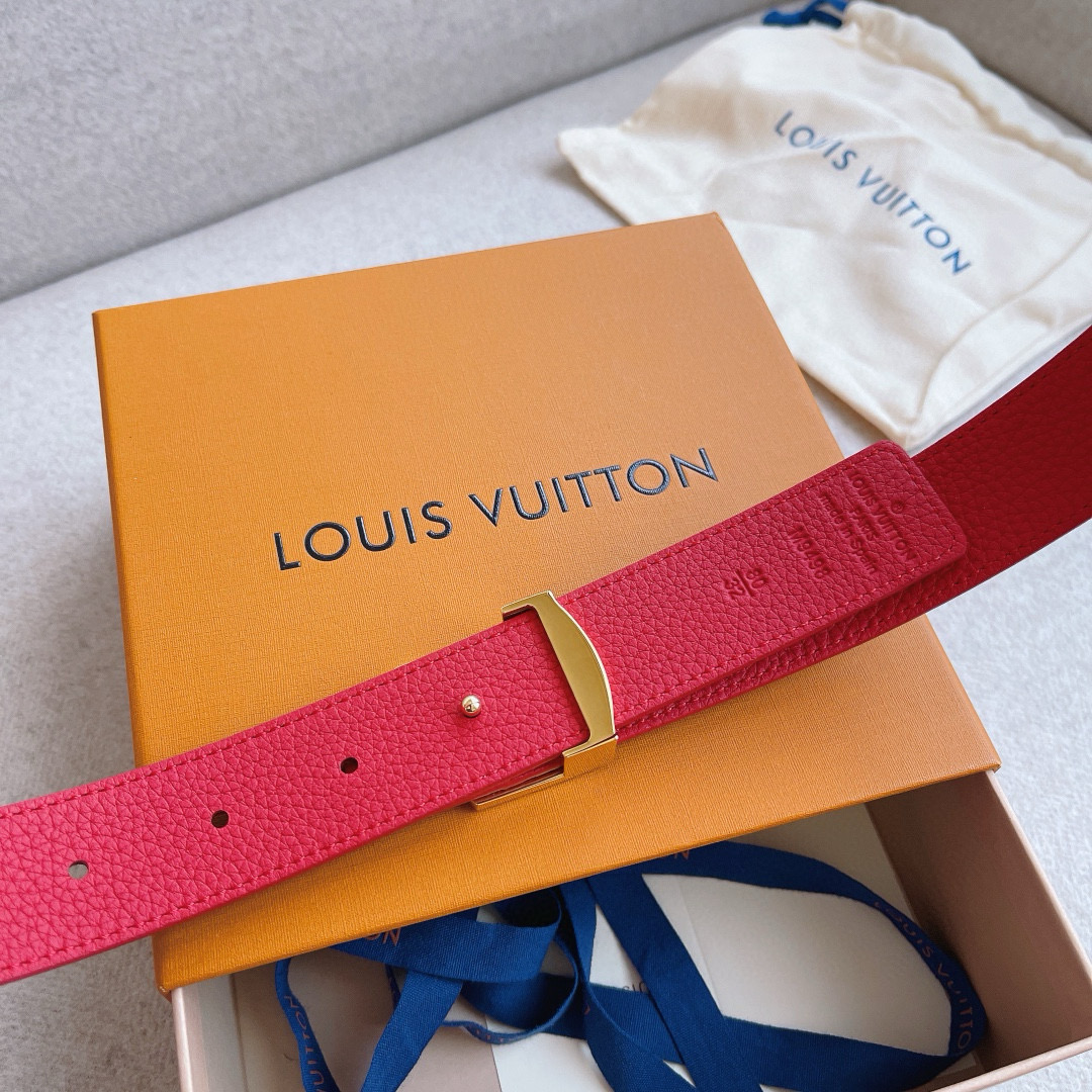 Louis Vuitton Female Basic Belt 30mm-m-l