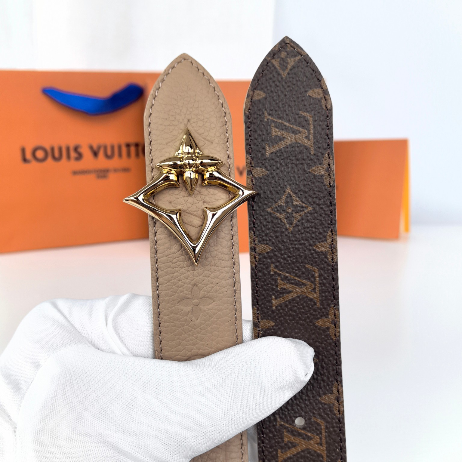 Louis Vuitton Female Basic Belt Canvas 13514-m-l