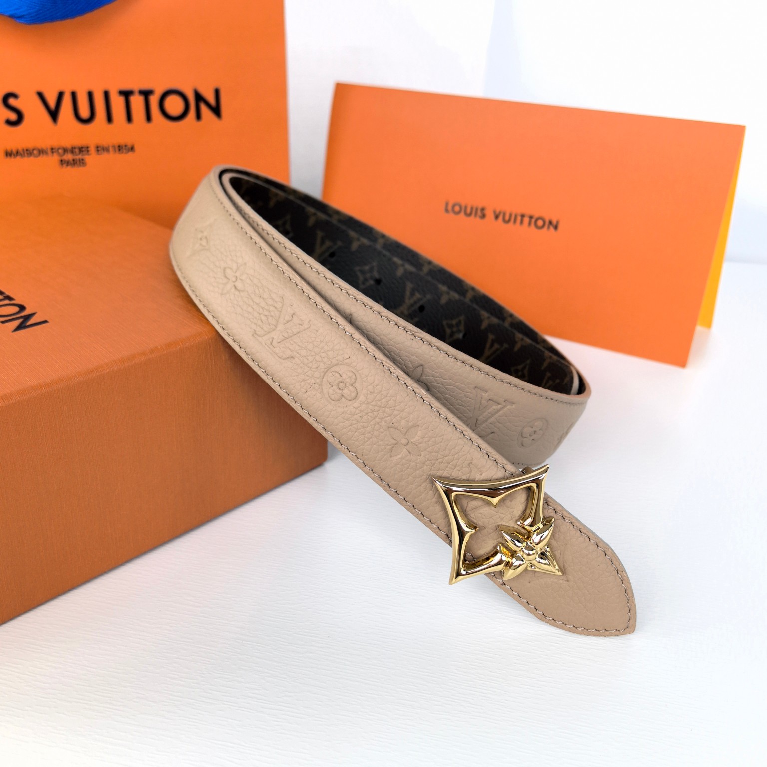 Louis Vuitton Female Basic Belt Canvas 13514-m-l