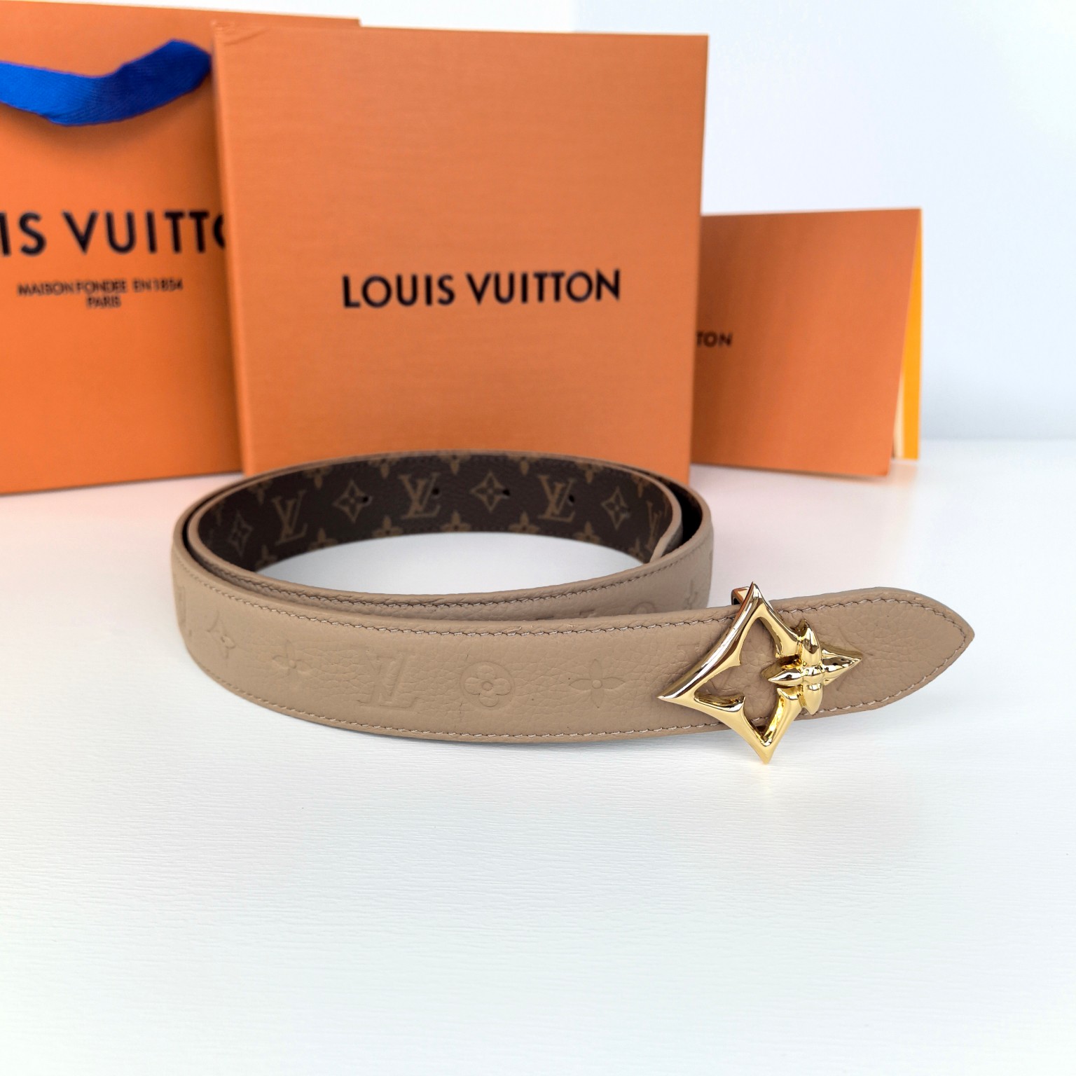 Louis Vuitton Female Basic Belt Canvas 13514-m-l