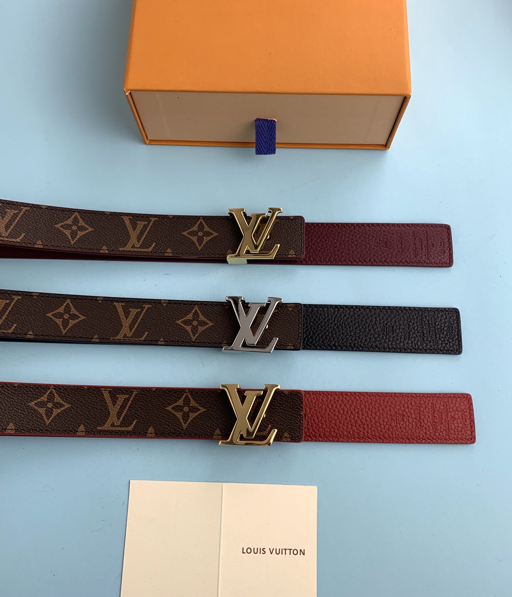 Louis Vuitton Female Basic Belt Canvas M-l
