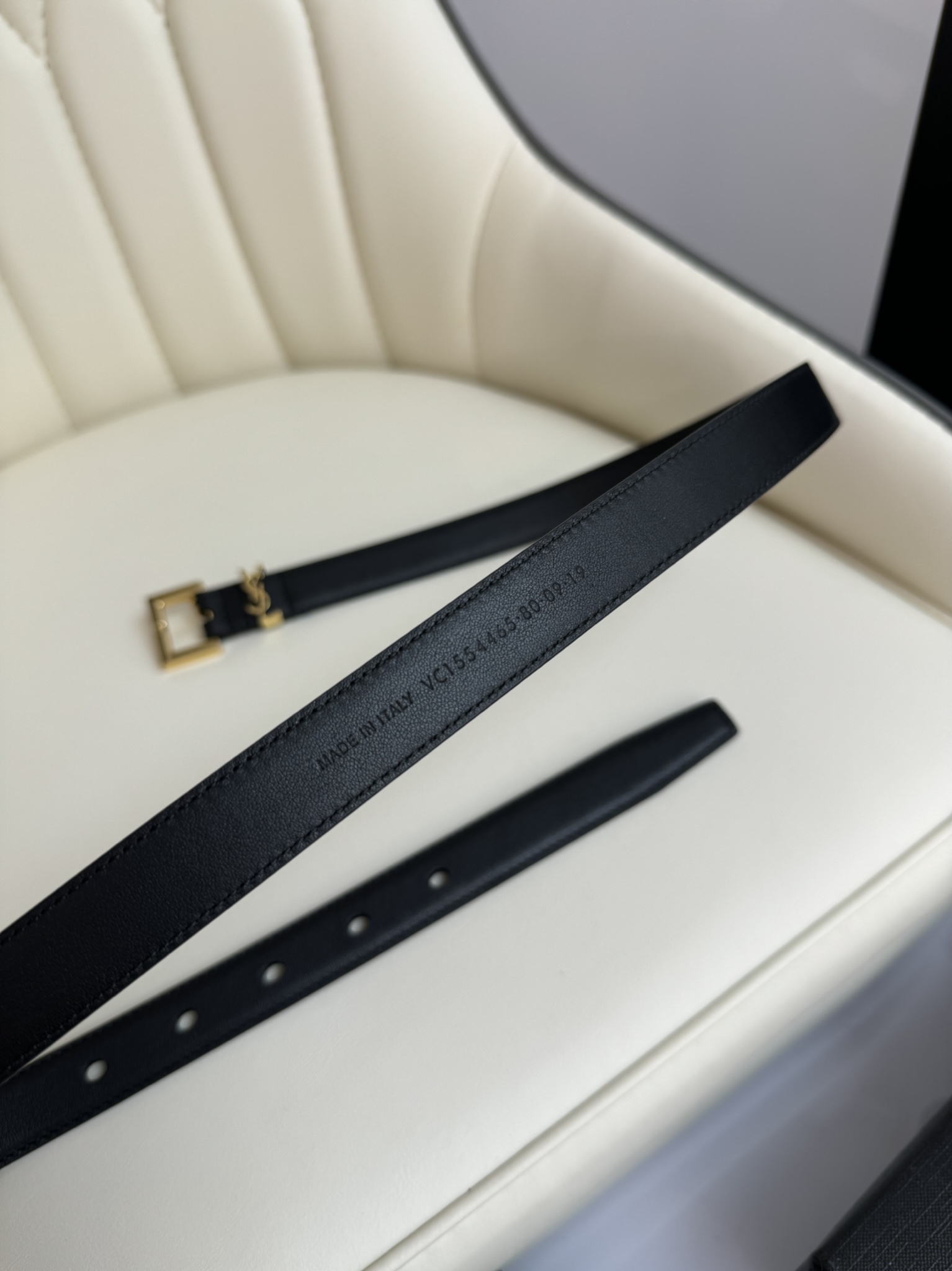 Saint Laurent Female Leather Belt 13514-s-m-l