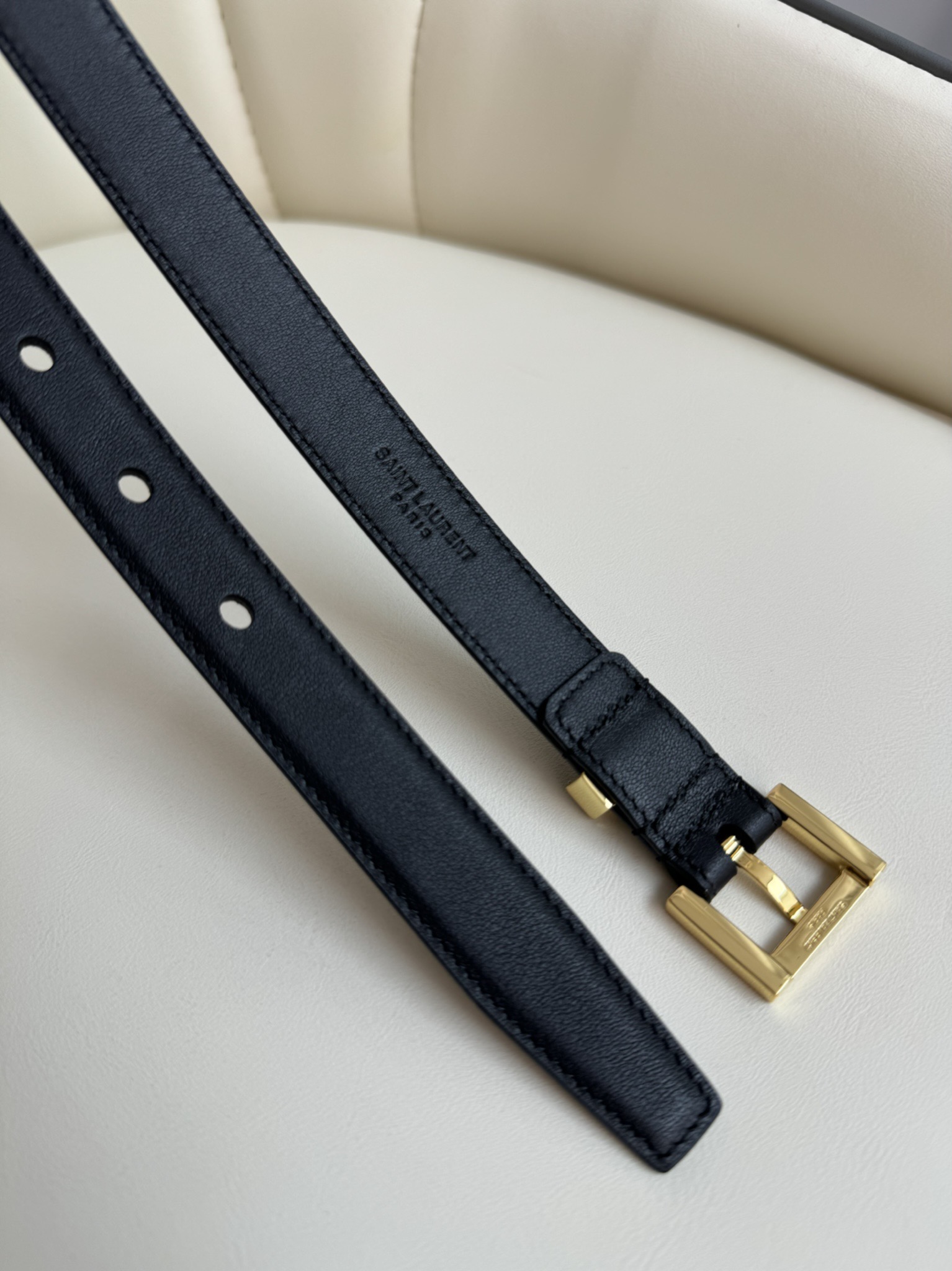 Saint Laurent Female Leather Belt 13514-s-m-l
