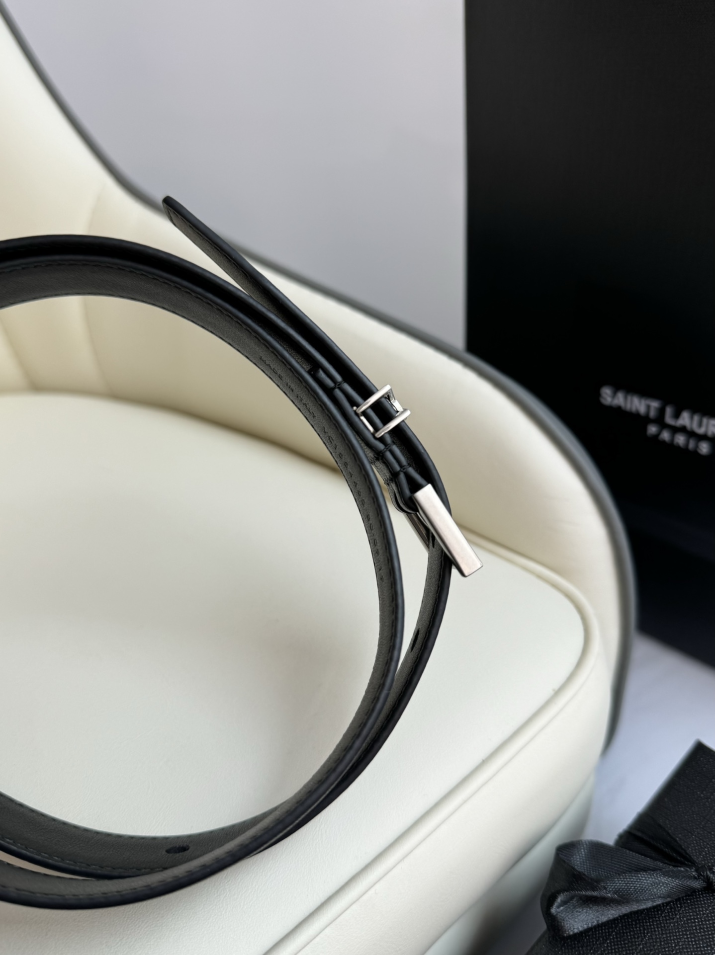 Saint Laurent Female Leather Belt 13514-s-m-l