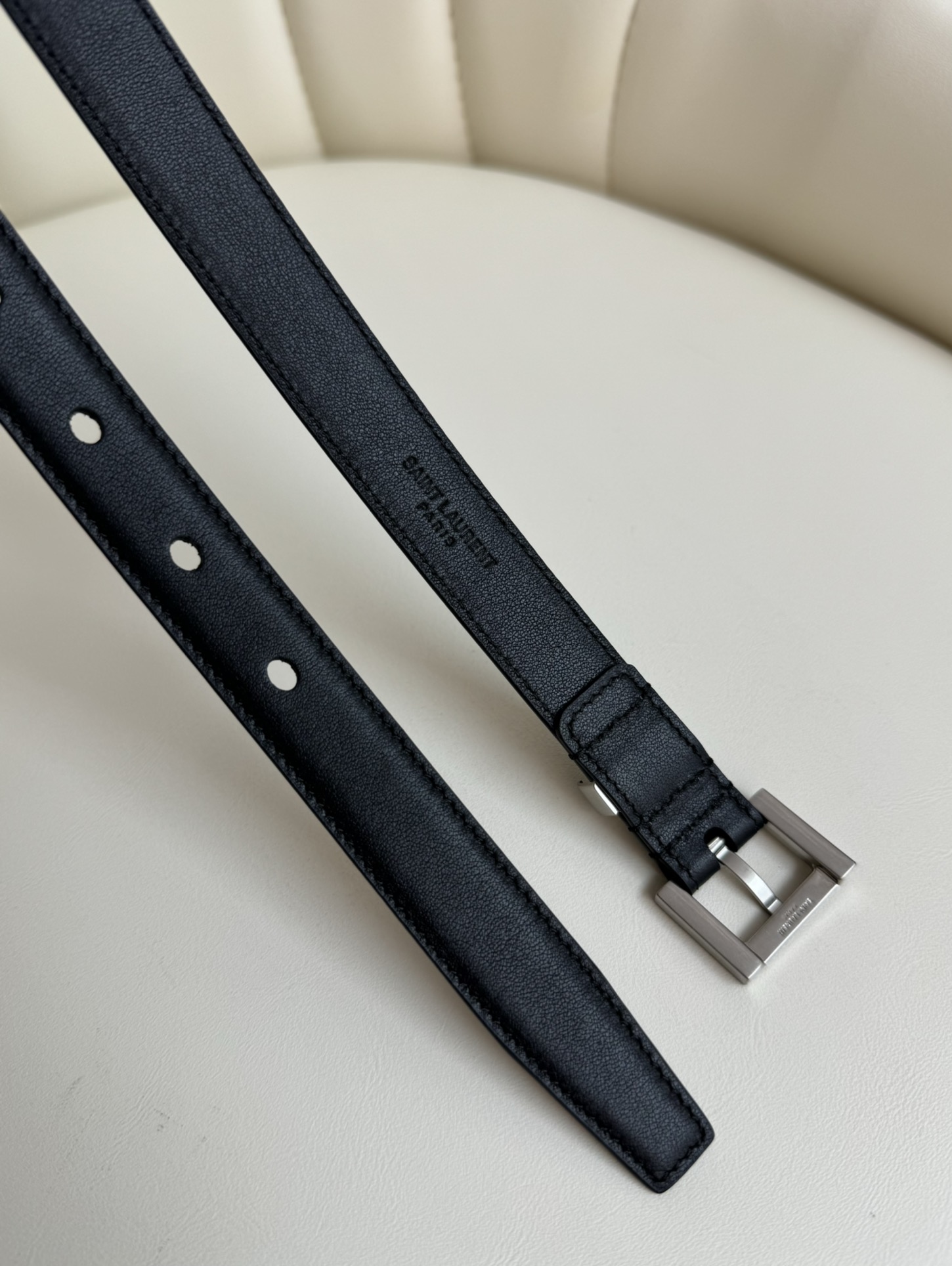 Saint Laurent Female Leather Belt 13514-s-m-l