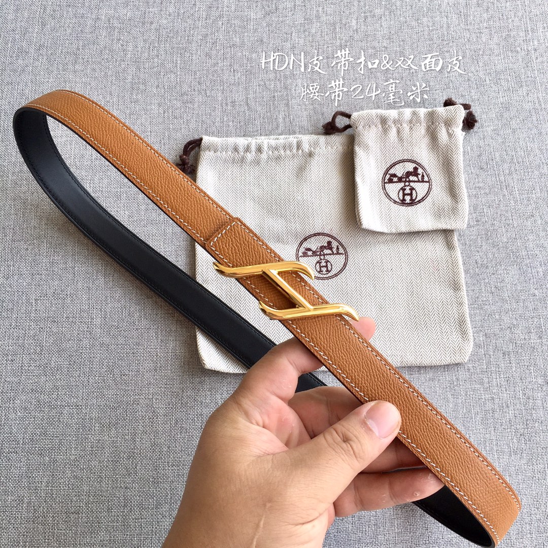 Hermès Female Basic Belt Top Grain Leather M