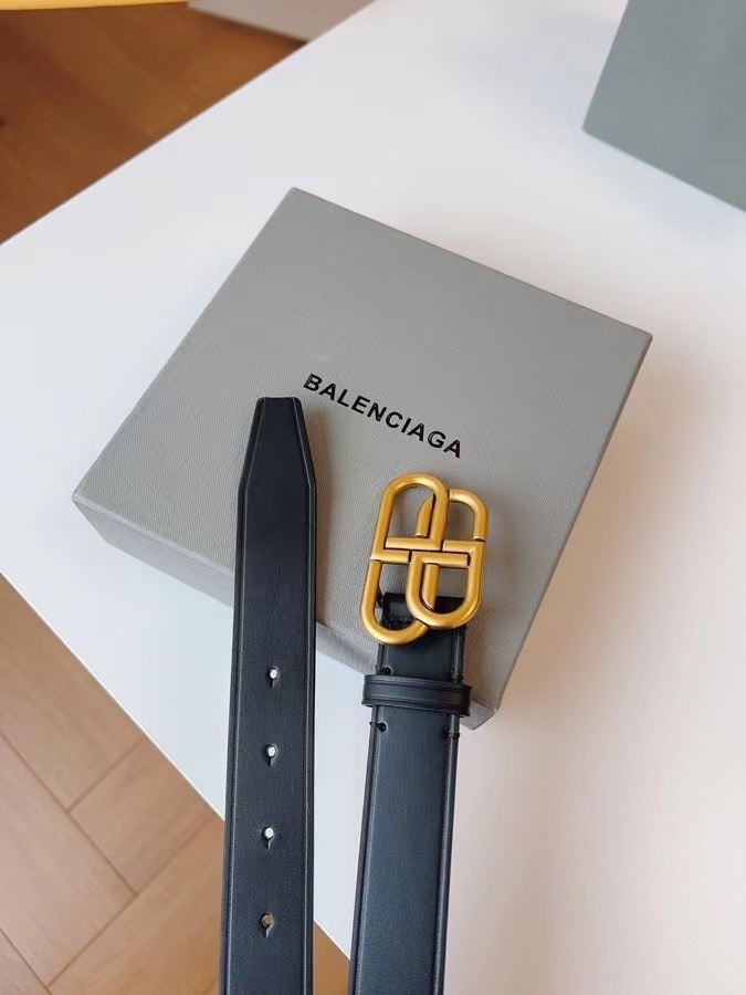 Balenciaga Female Basic Belt Cow Leather M-l