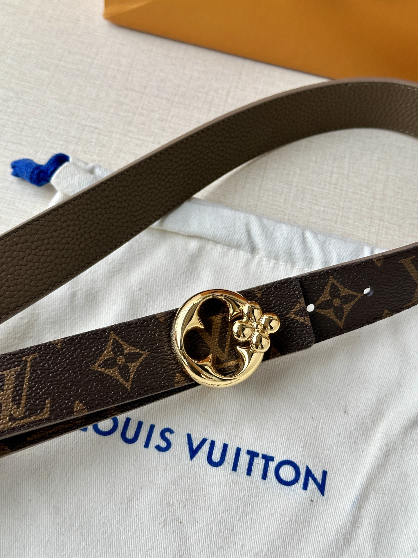 Louis Vuitton Female Basic Belt Canvas 13514-s-m-l