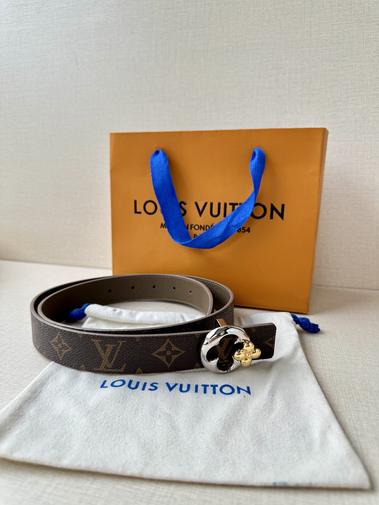 Louis Vuitton Female Basic Belt Canvas 13514-s-m-l