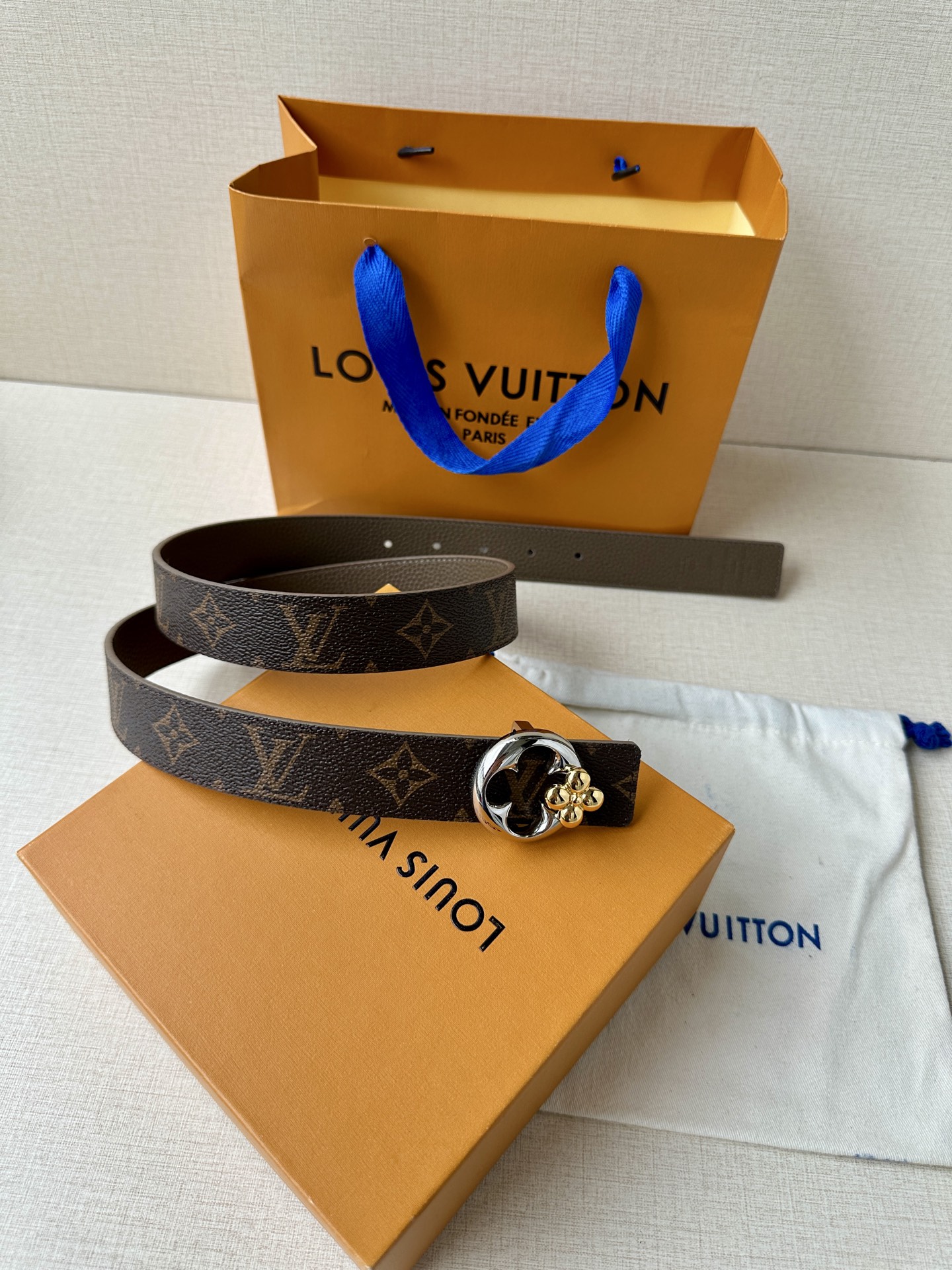 Louis Vuitton Female Basic Belt Canvas 13514-s-m-l