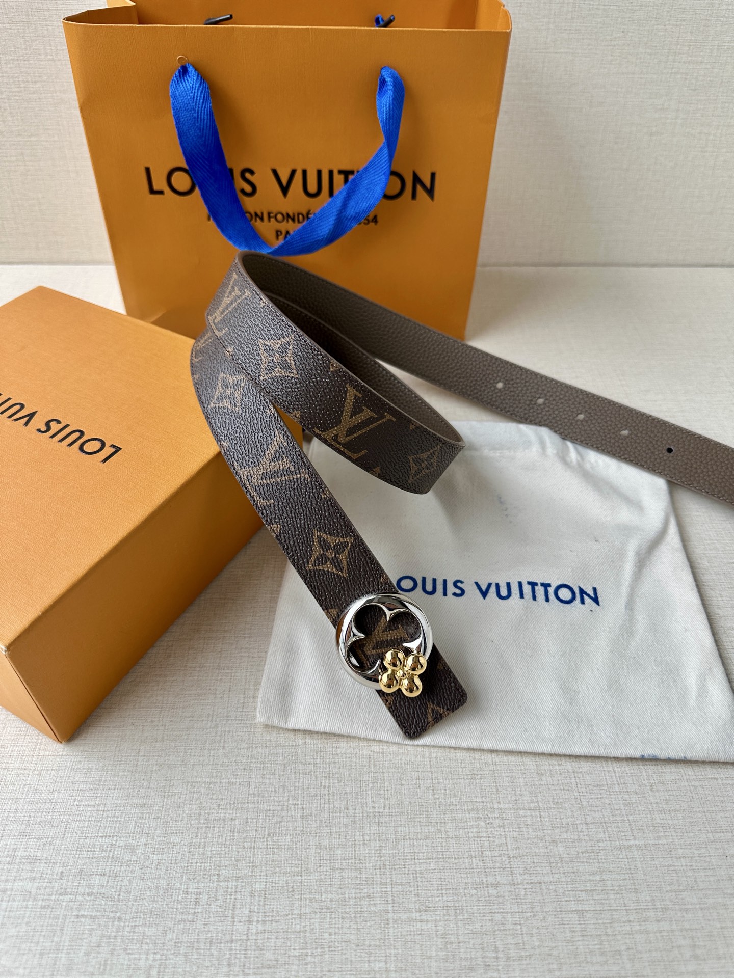 Louis Vuitton Female Basic Belt Canvas 13514-s-m-l