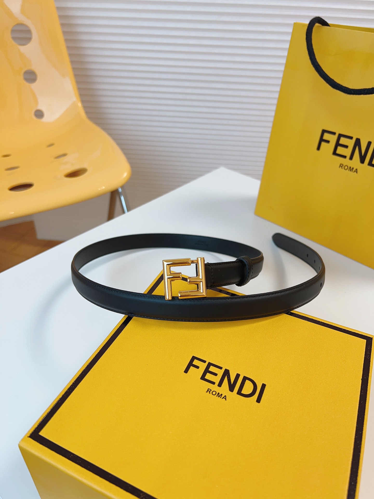 Fendi Female Basic Belt Cow Leather M