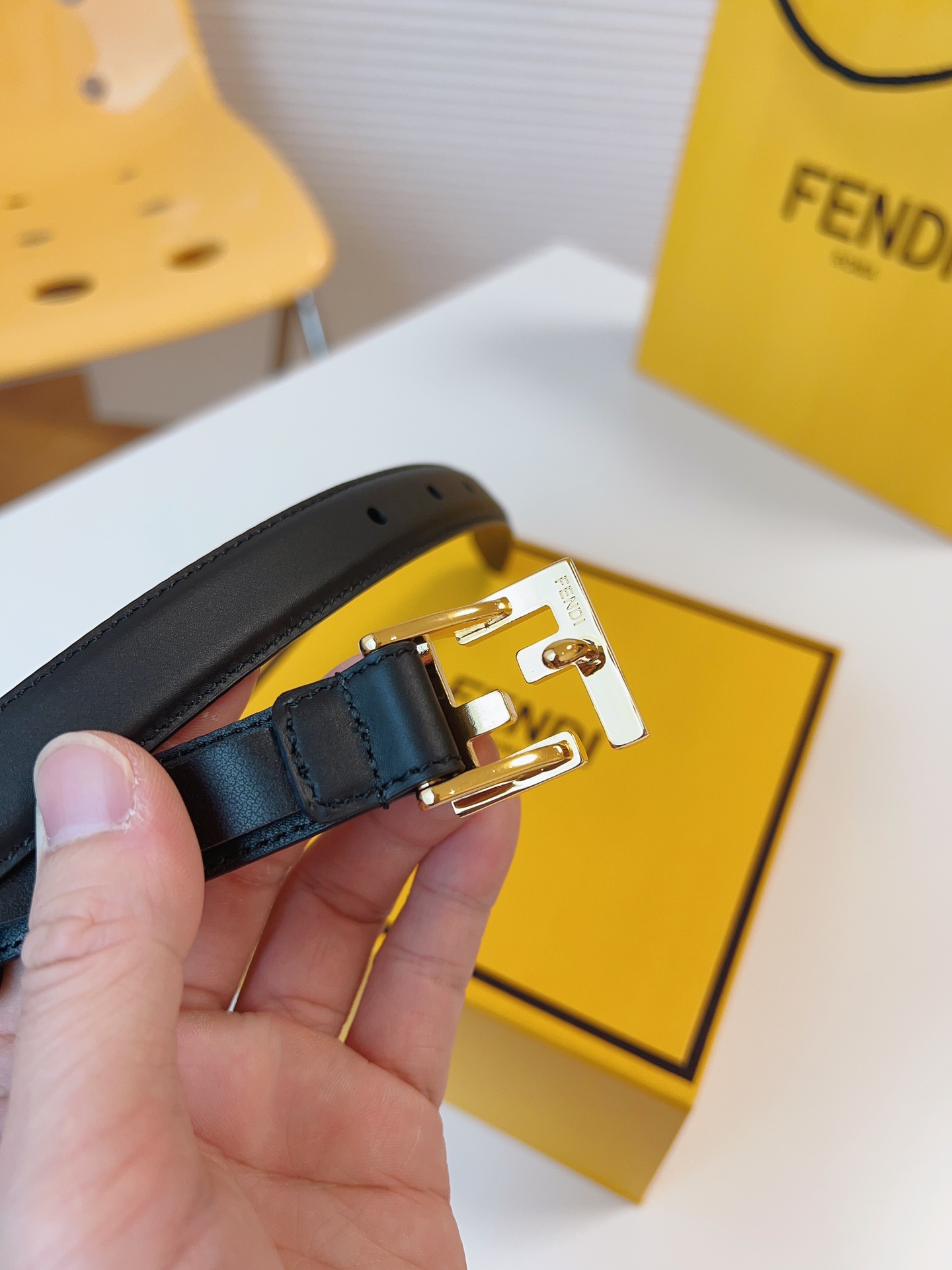 Fendi Female Basic Belt Cow Leather M