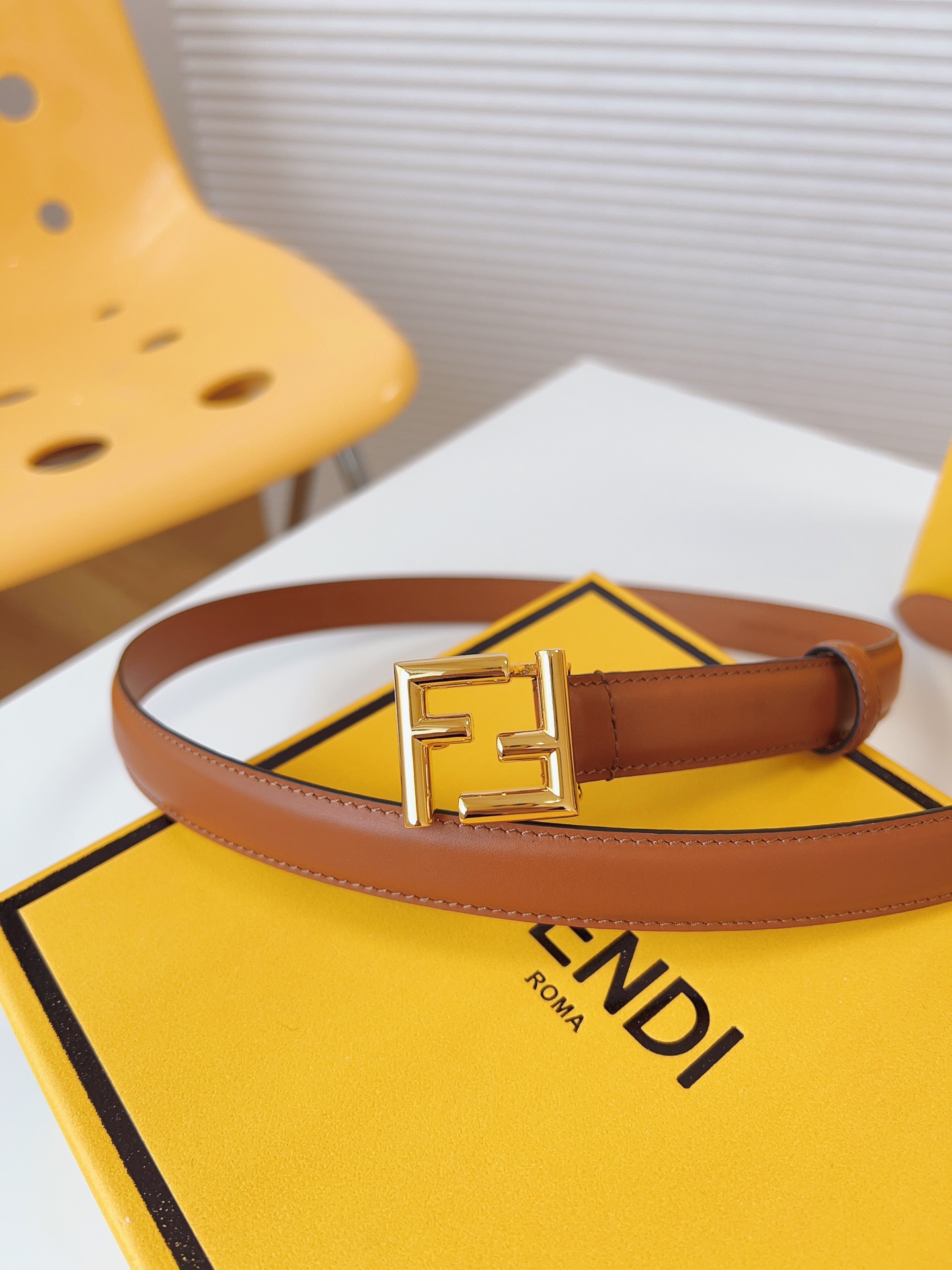 Fendi Female Basic Belt Cow Leather M