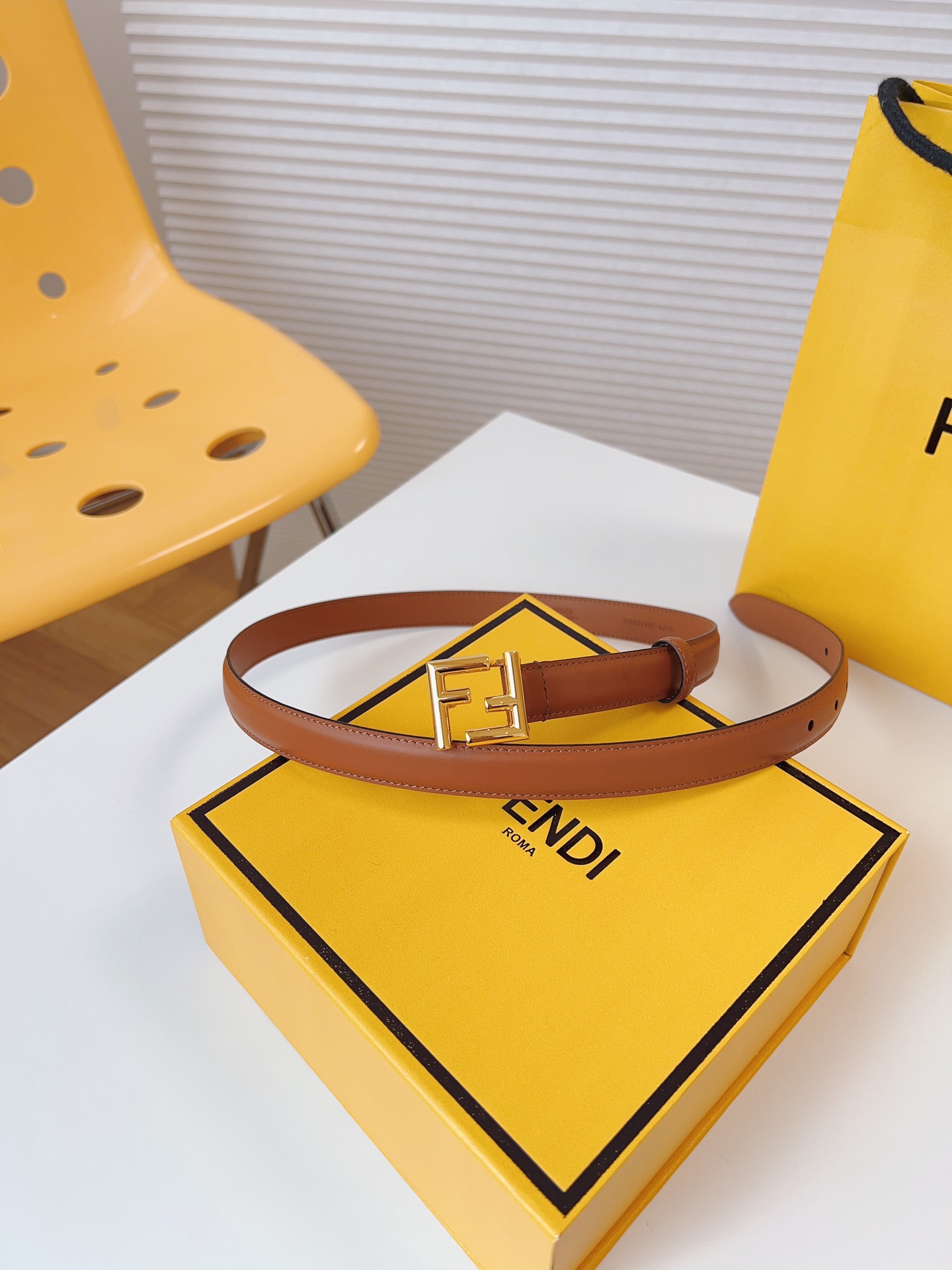 Fendi Female Basic Belt Cow Leather M