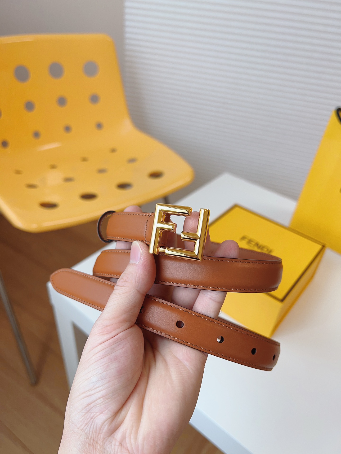 Fendi Female Basic Belt Cow Leather M