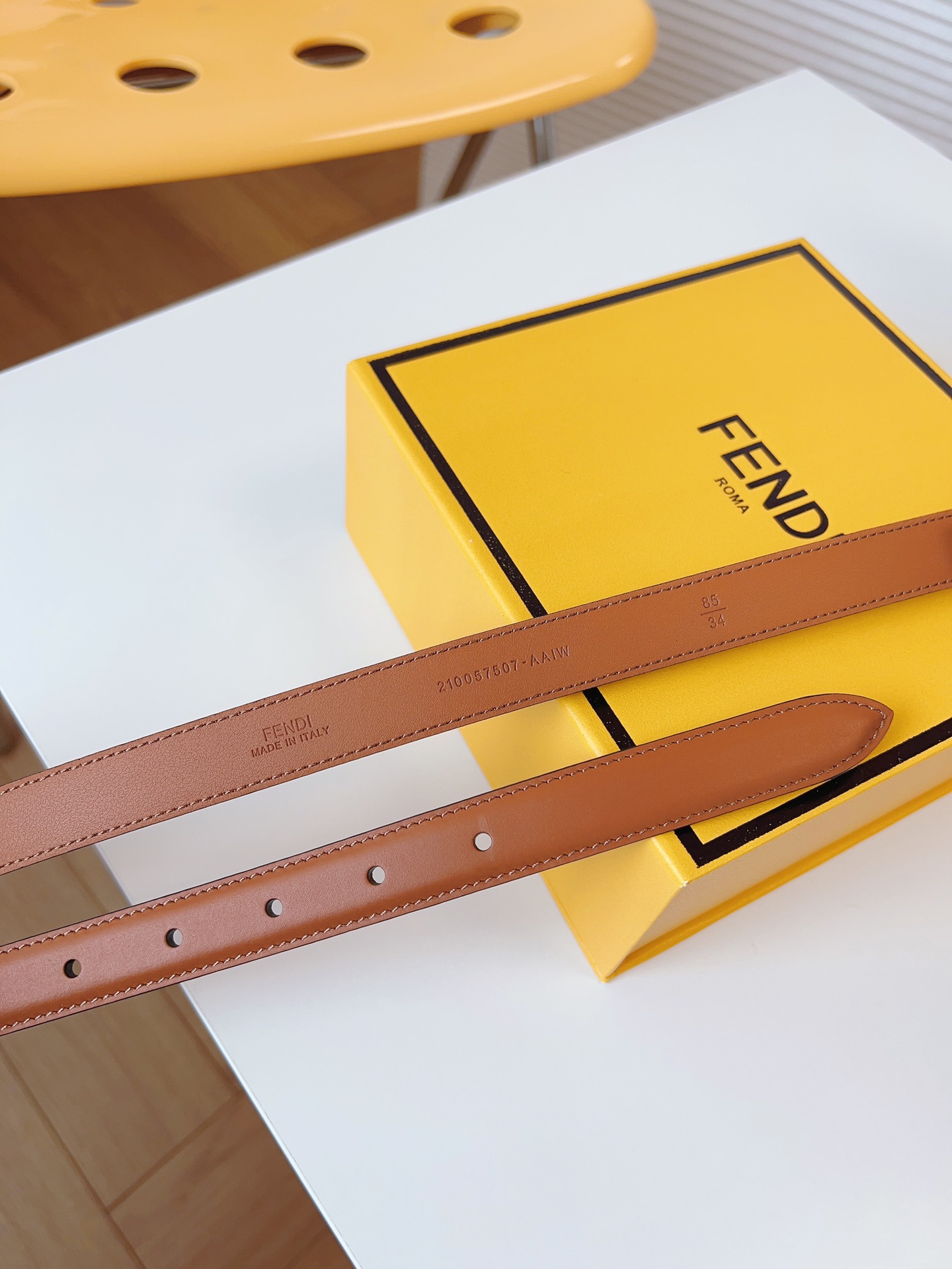 Fendi Female Basic Belt Cow Leather M