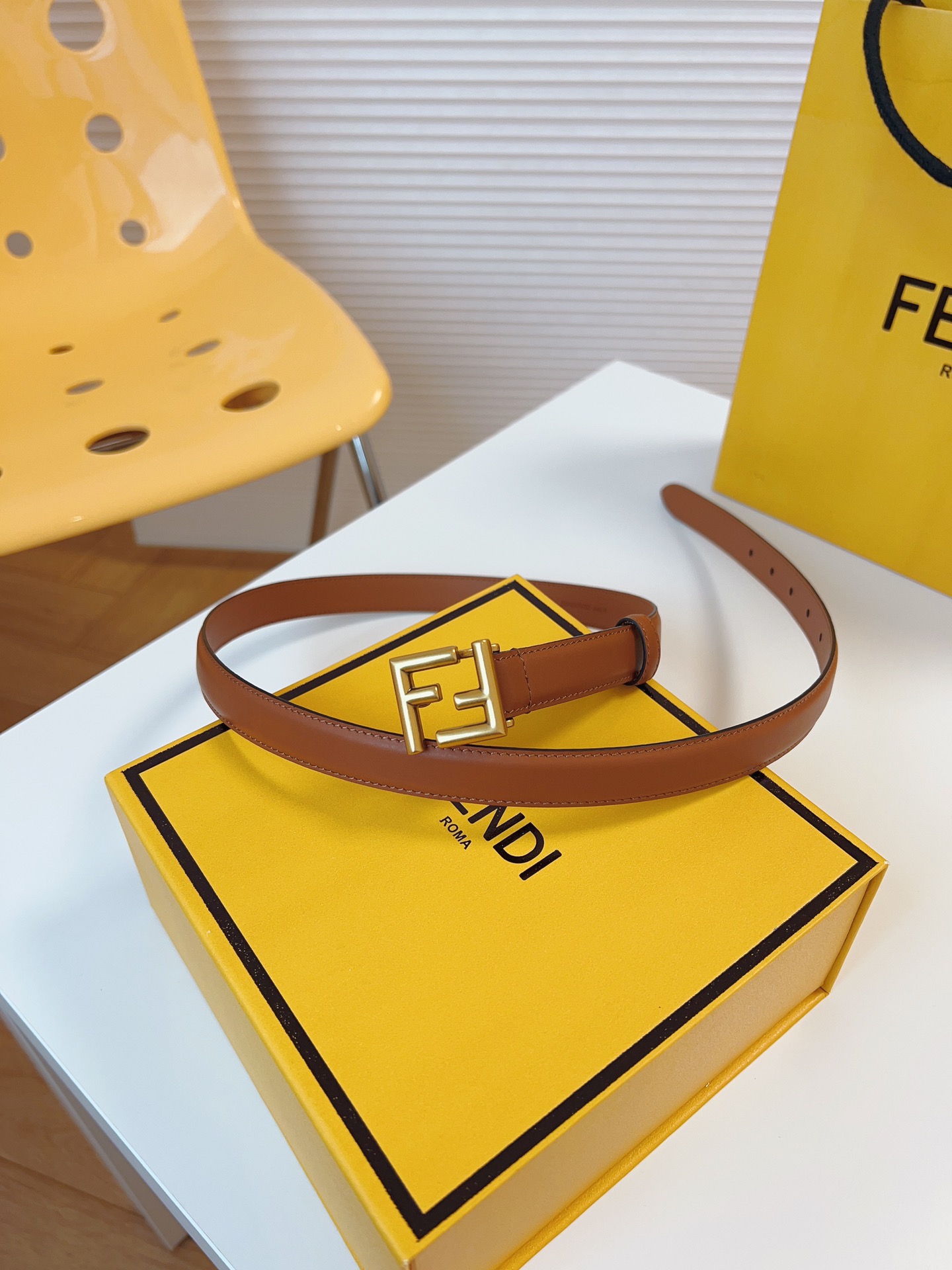 Fendi Female Basic Belt Cow Leather M