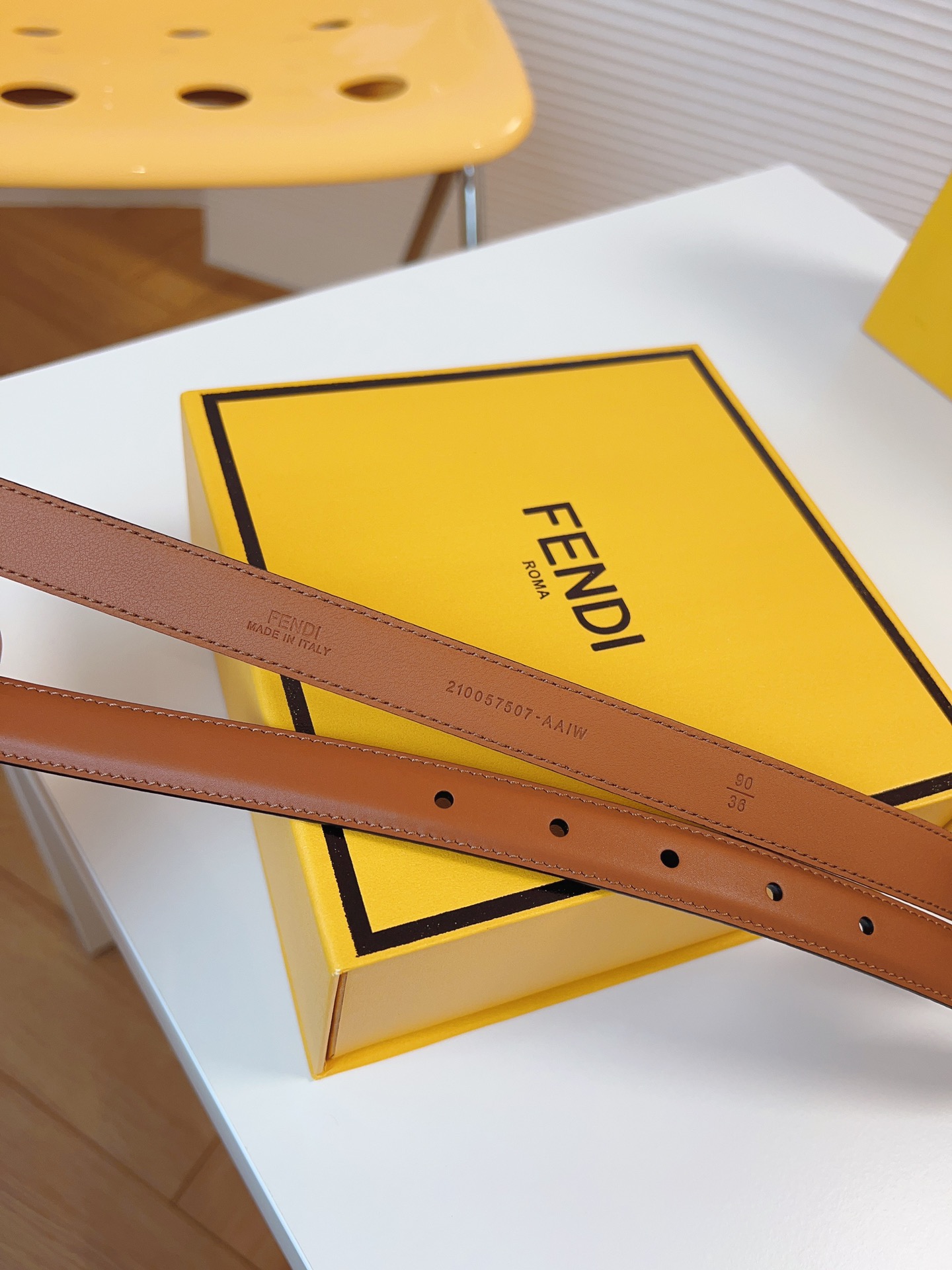 Fendi Female Basic Belt Cow Leather M