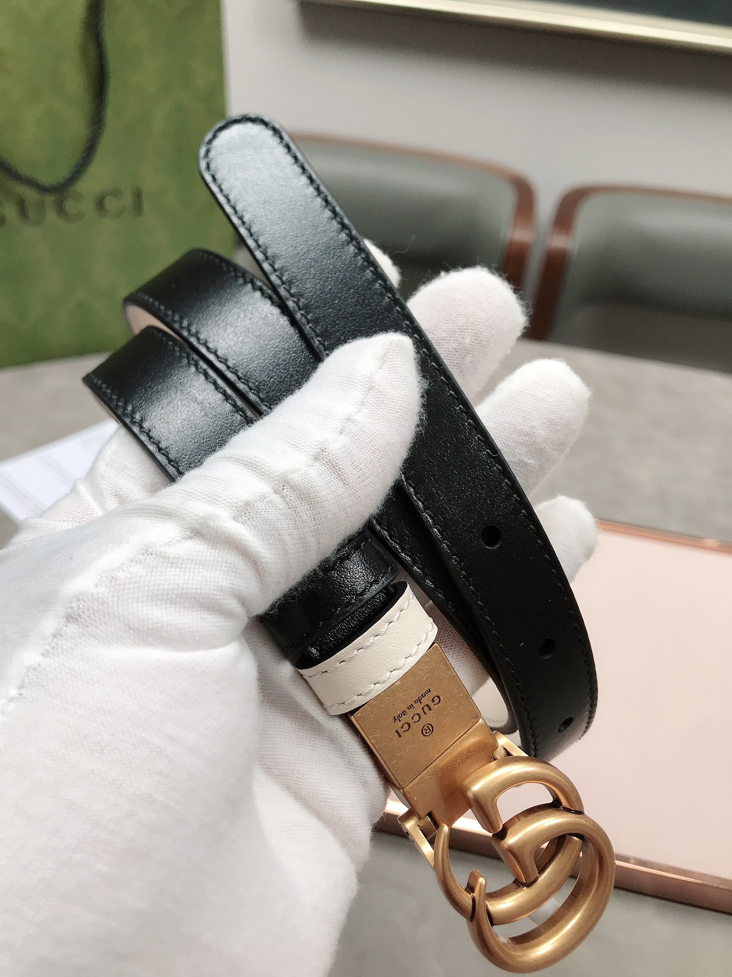 Gucci Female Basic Belt Black M