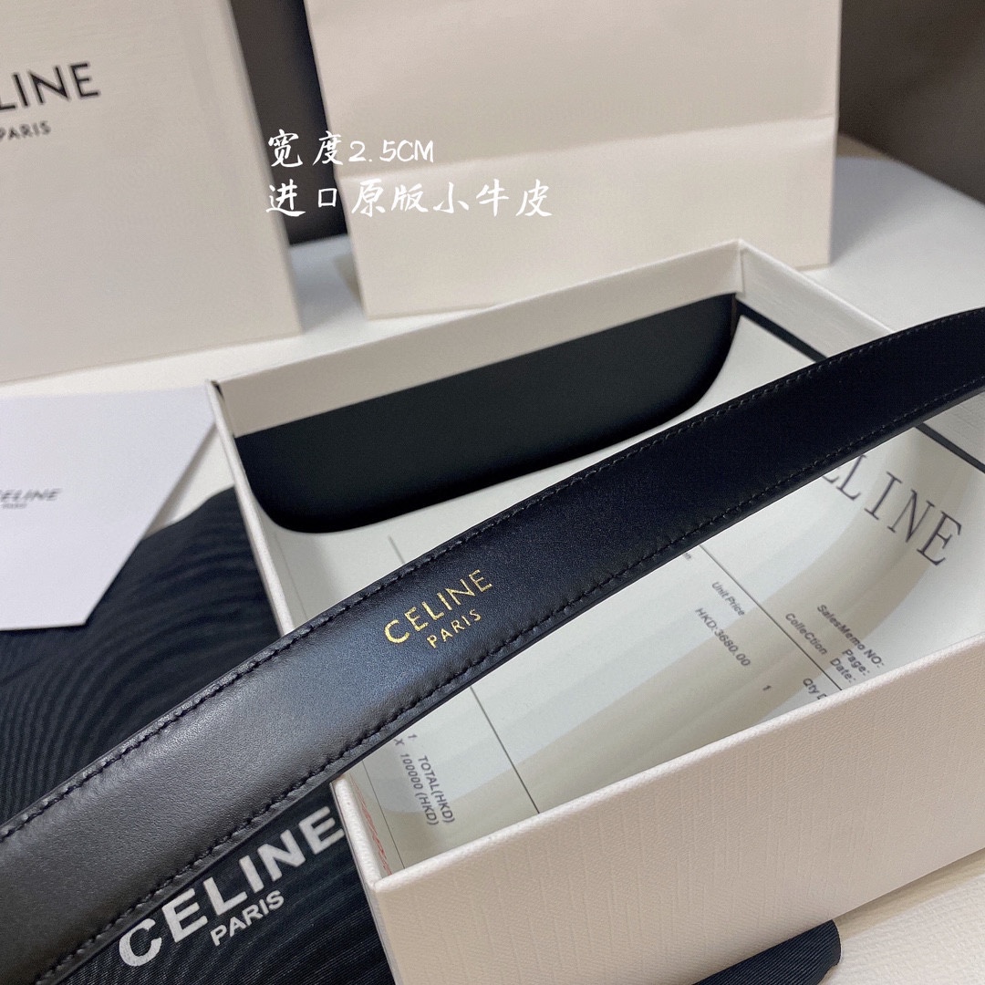 Celine Female Leather Belt 13514-m-l