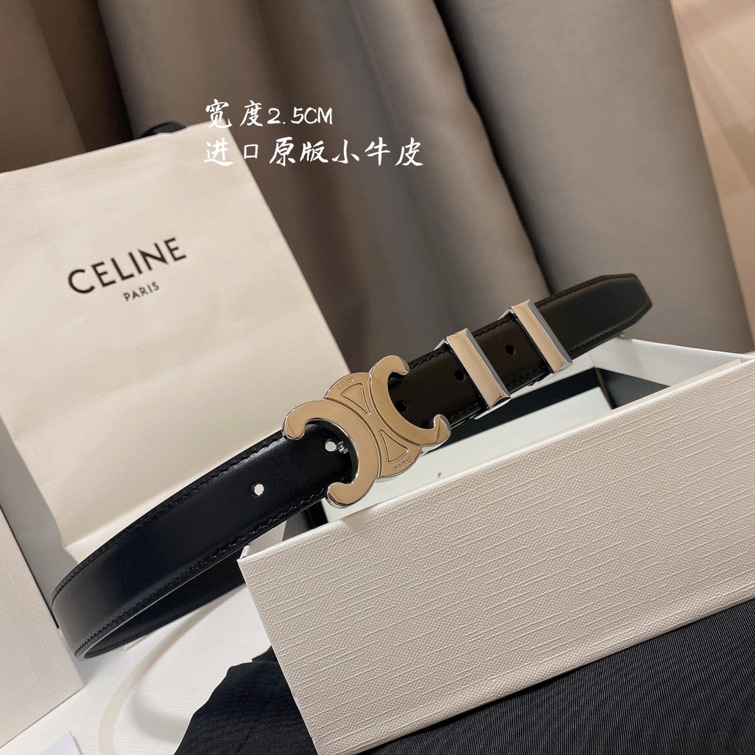 Celine Female Leather Belt 13514-m-l
