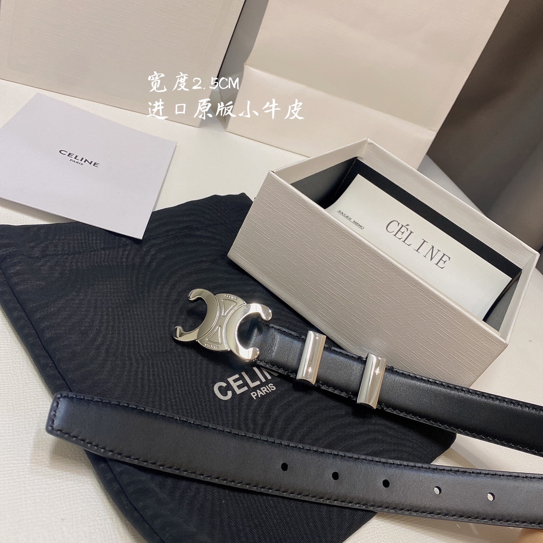 Celine Female Leather Belt 13514-m-l