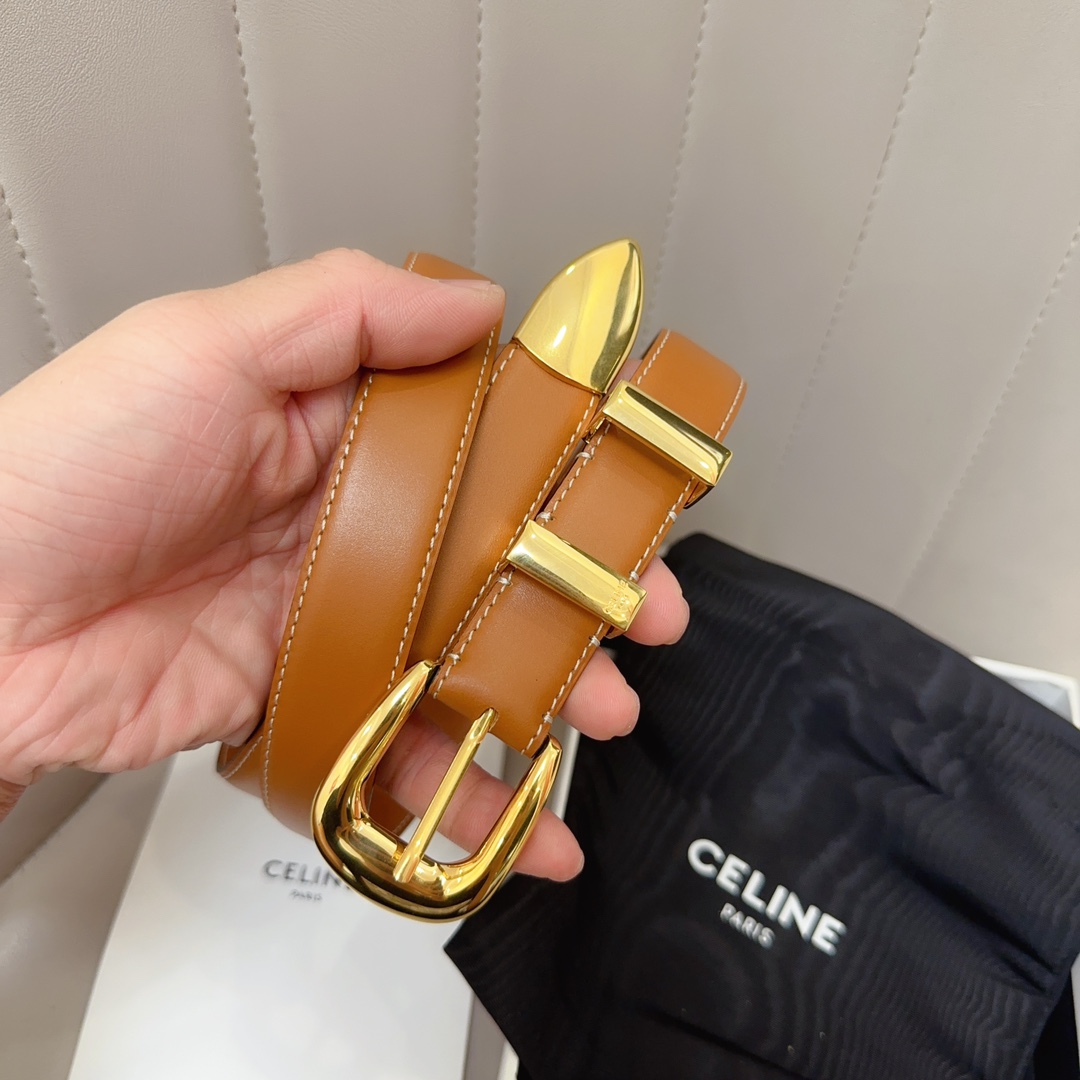 Celine Female Basic Belt Cow Leather S-l